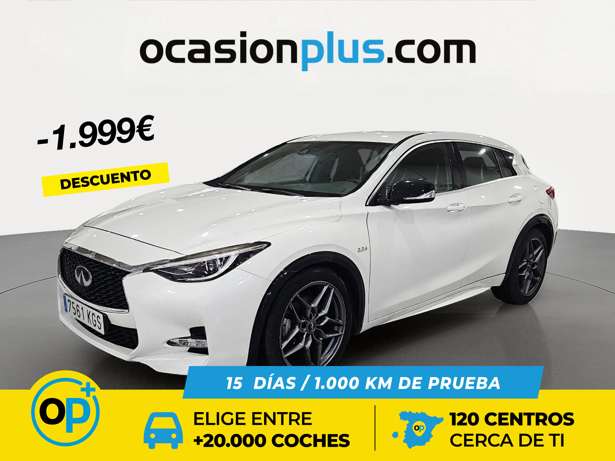 INFINITI Q30 (2.2D Sport 7DCT 125 kW (170 CV)) en Madrid
