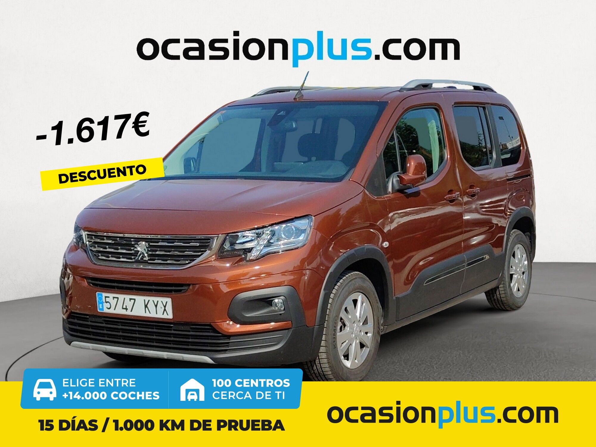 PEUGEOT Rifter (BlueHDi 130 Allure Standard EAT8 96 kW (130 CV)) en Madrid