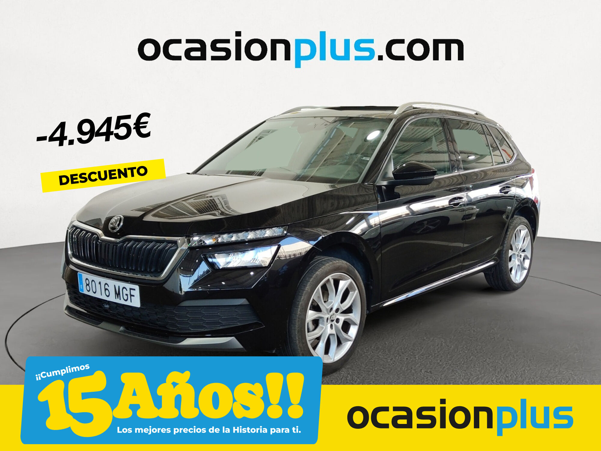 SKODA Kamiq (1.5 TSI Sport 110 kW (150 CV)) en Madrid