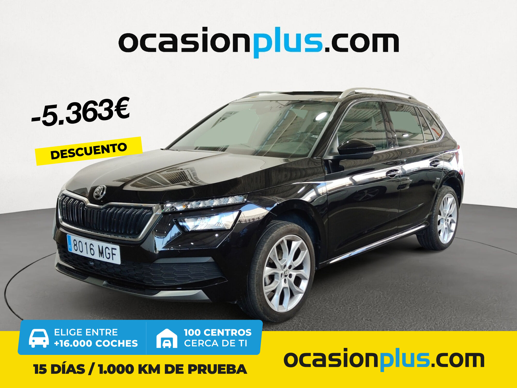 SKODA Kamiq (1.5 TSI Sport 110 kW (150 CV)) en Madrid