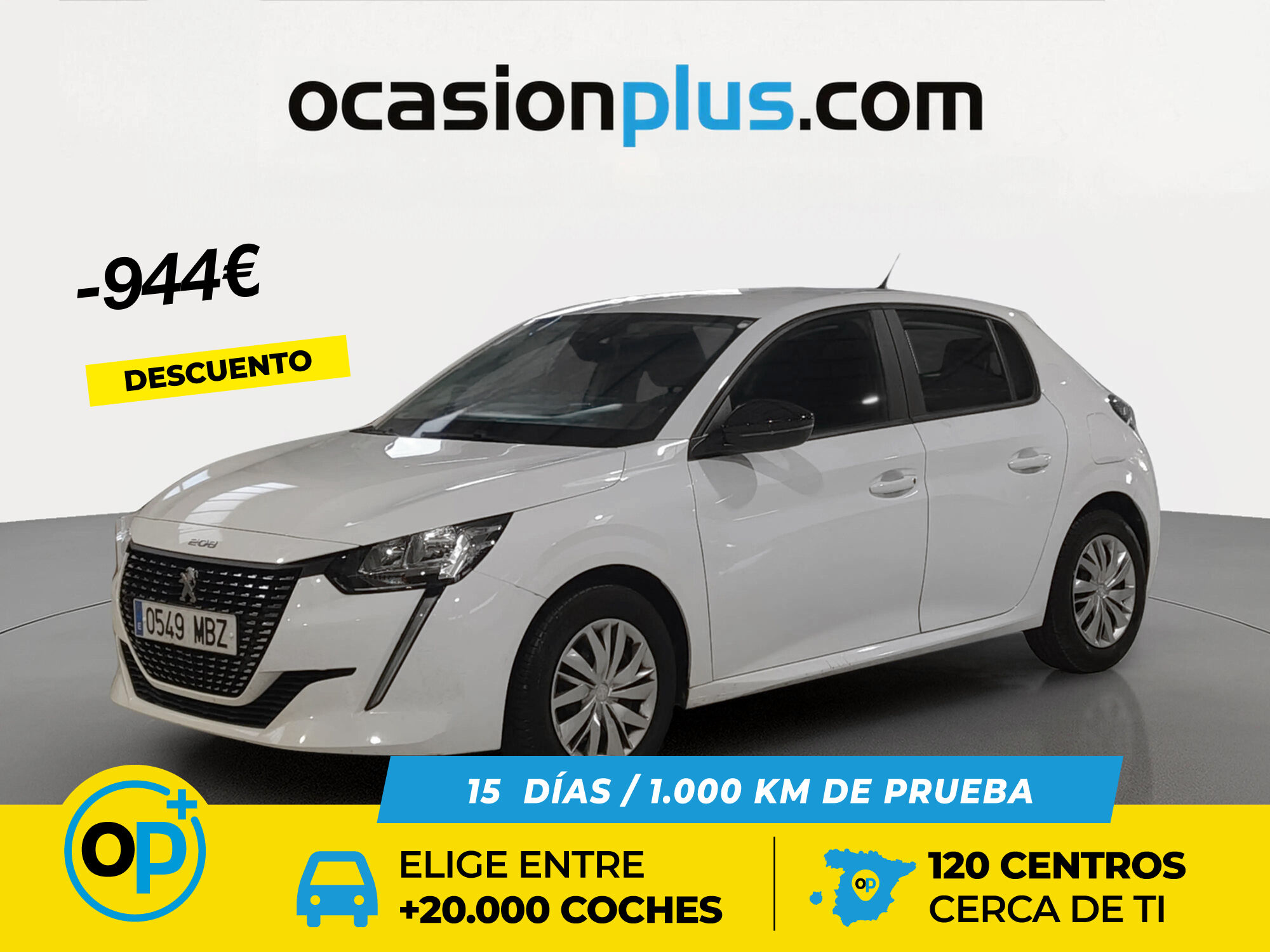 PEUGEOT 208 (PureTech 75 S&S Active 55 kW (75 CV)) en Madrid