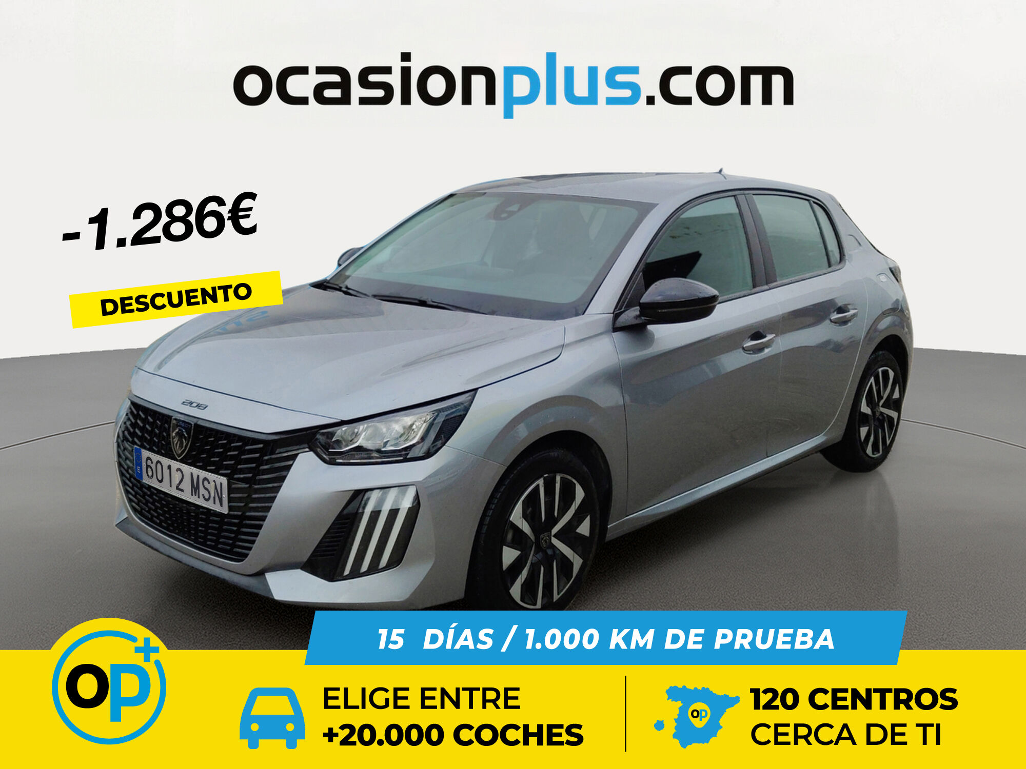 PEUGEOT 208 (PureTech 100 Active 75 kW (100 CV)) en Madrid