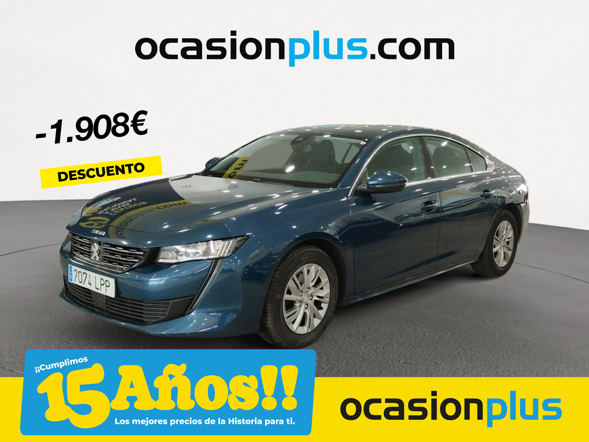 PEUGEOT 508 (BlueHDi 130 S&S Active EAT8 96 kW (130 CV)) en Madrid