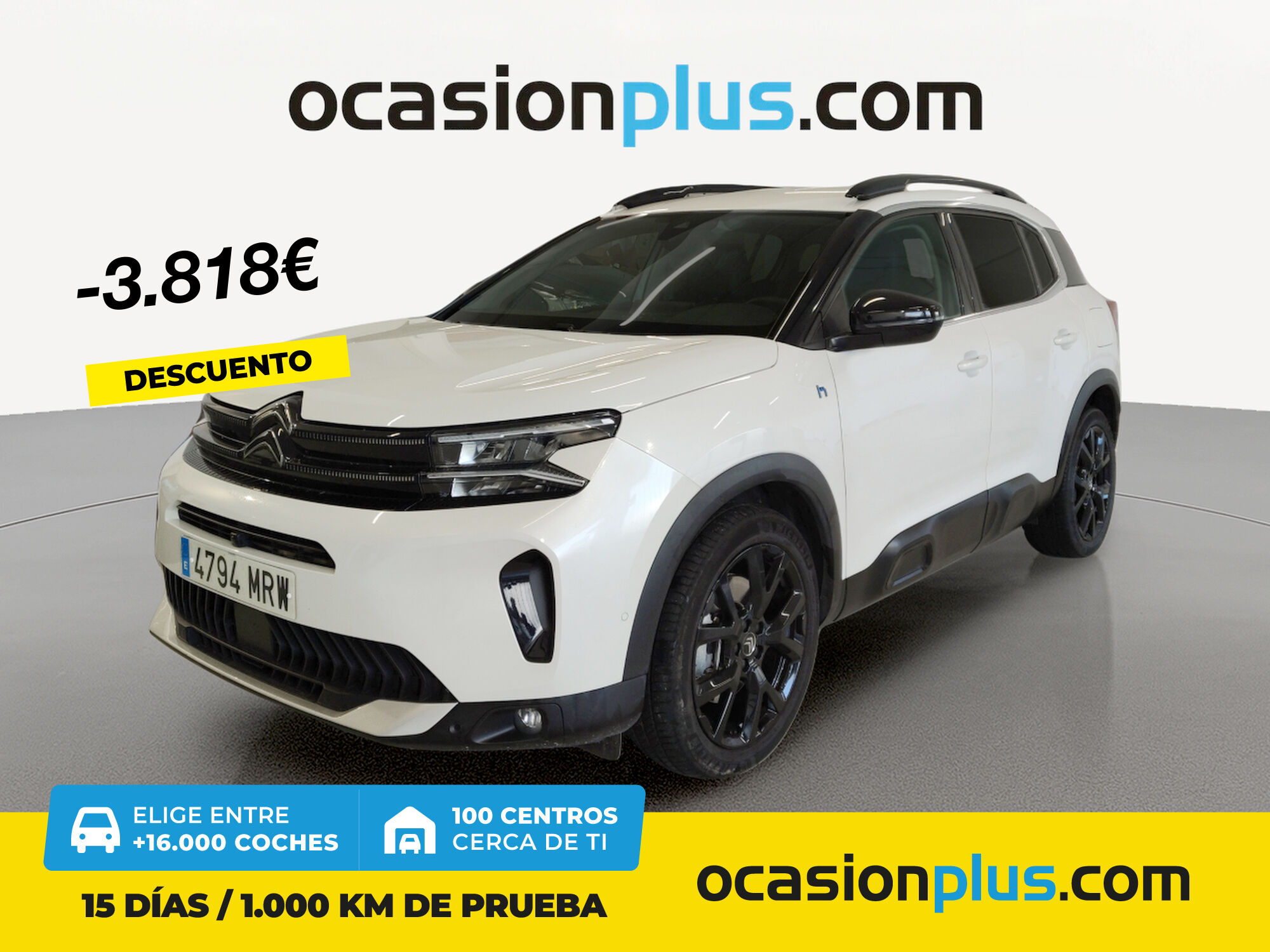 CITROEN C5 Aircross (Hybrid 225 Shine Pack e-EAT8 165 kW (225 CV)) en Madri