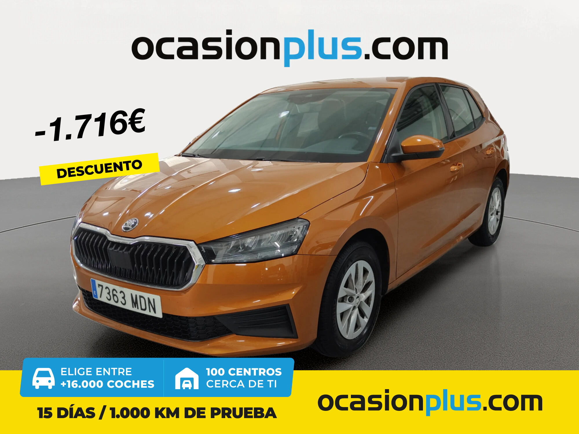 SKODA Fabia (1.0 TSI Ambition 70 kW (95 CV)) en Madrid