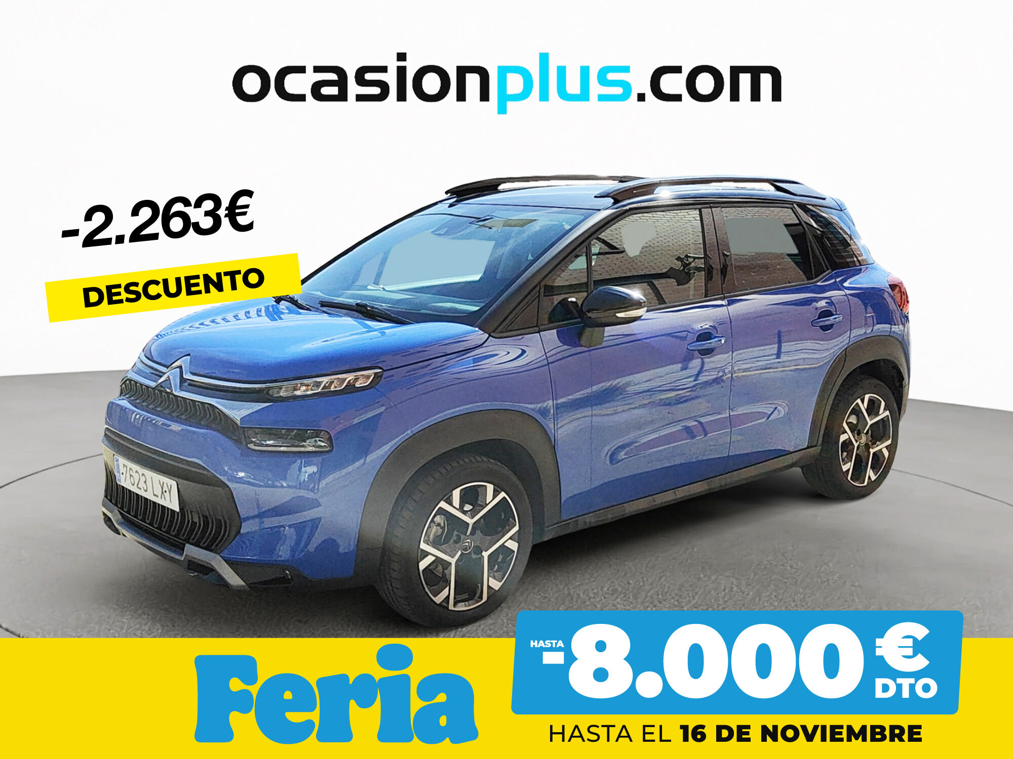 CITROEN C3 Aircross (BlueHDi 120 S&S Shine EAT6 88 kW (120 CV)) en Madrid