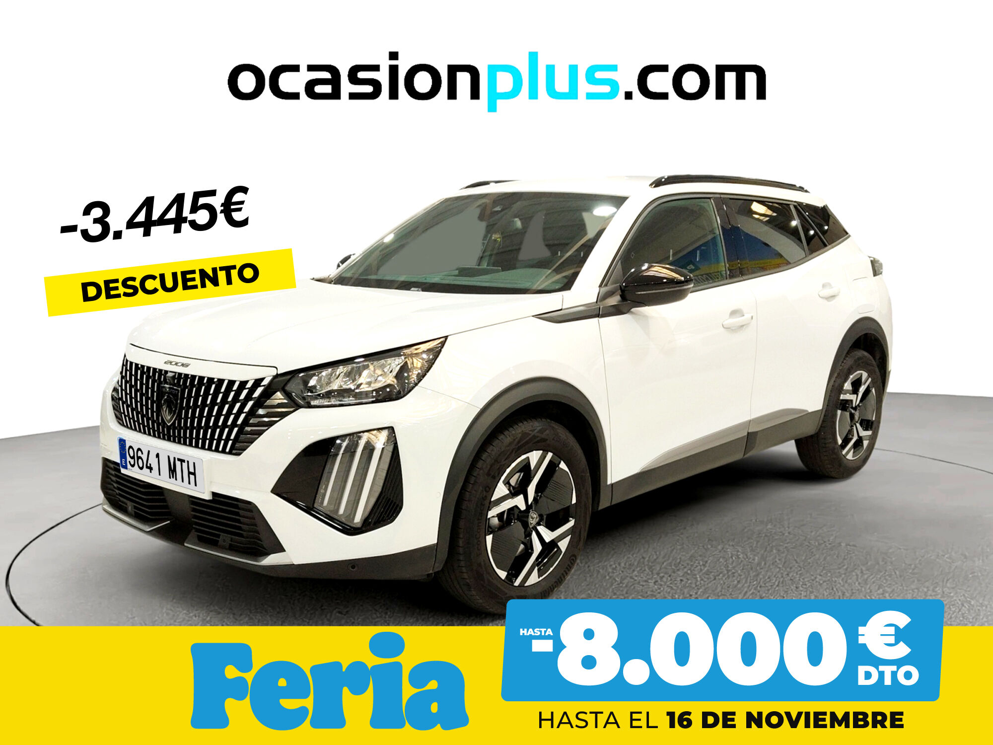 PEUGEOT 2008 (Allure Hybrid eDCS6 100 kW (136 CV)) en Madrid