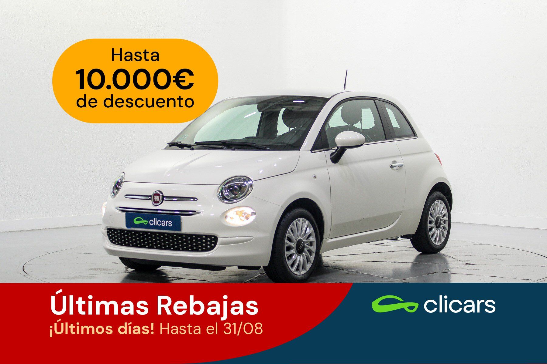 FIAT 500 (500 1.2 Lounge) en Madrid