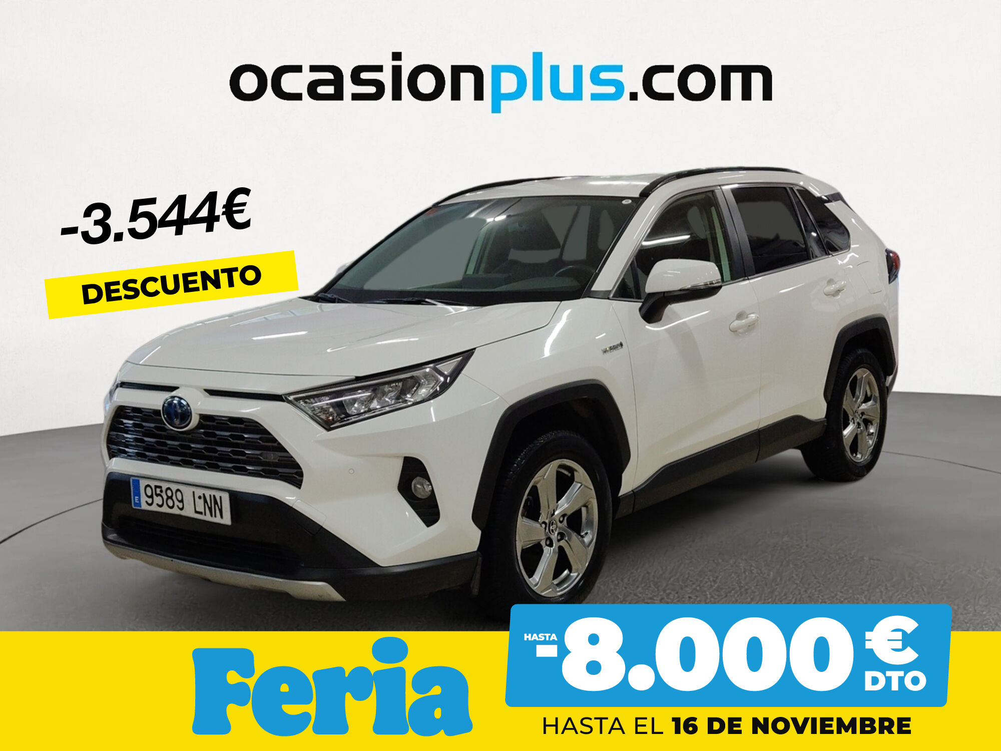 TOYOTA RAV-4 (2.5l hybrid Advance 4WD 163 kW (222 CV)) en Madrid
