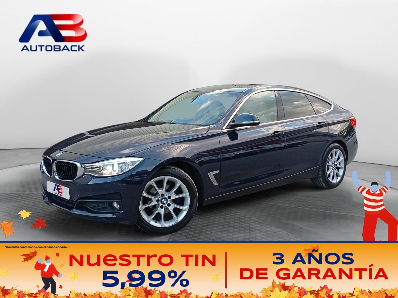 BMW Serie 3 (318d Gran Turismo) en Madrid