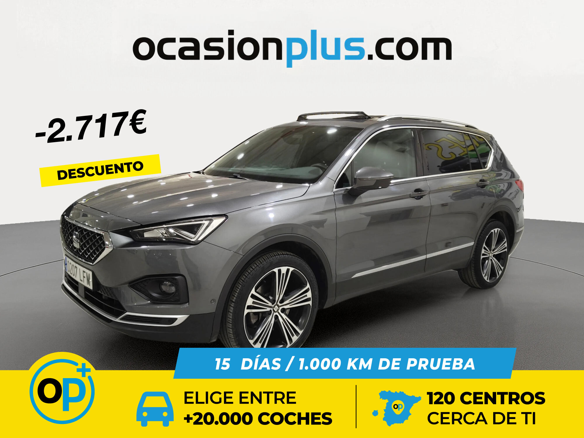 SEAT Tarraco (2.0 TDI S&S Xcellence 4Drive DSG 140 kW (190 CV)) en Madrid