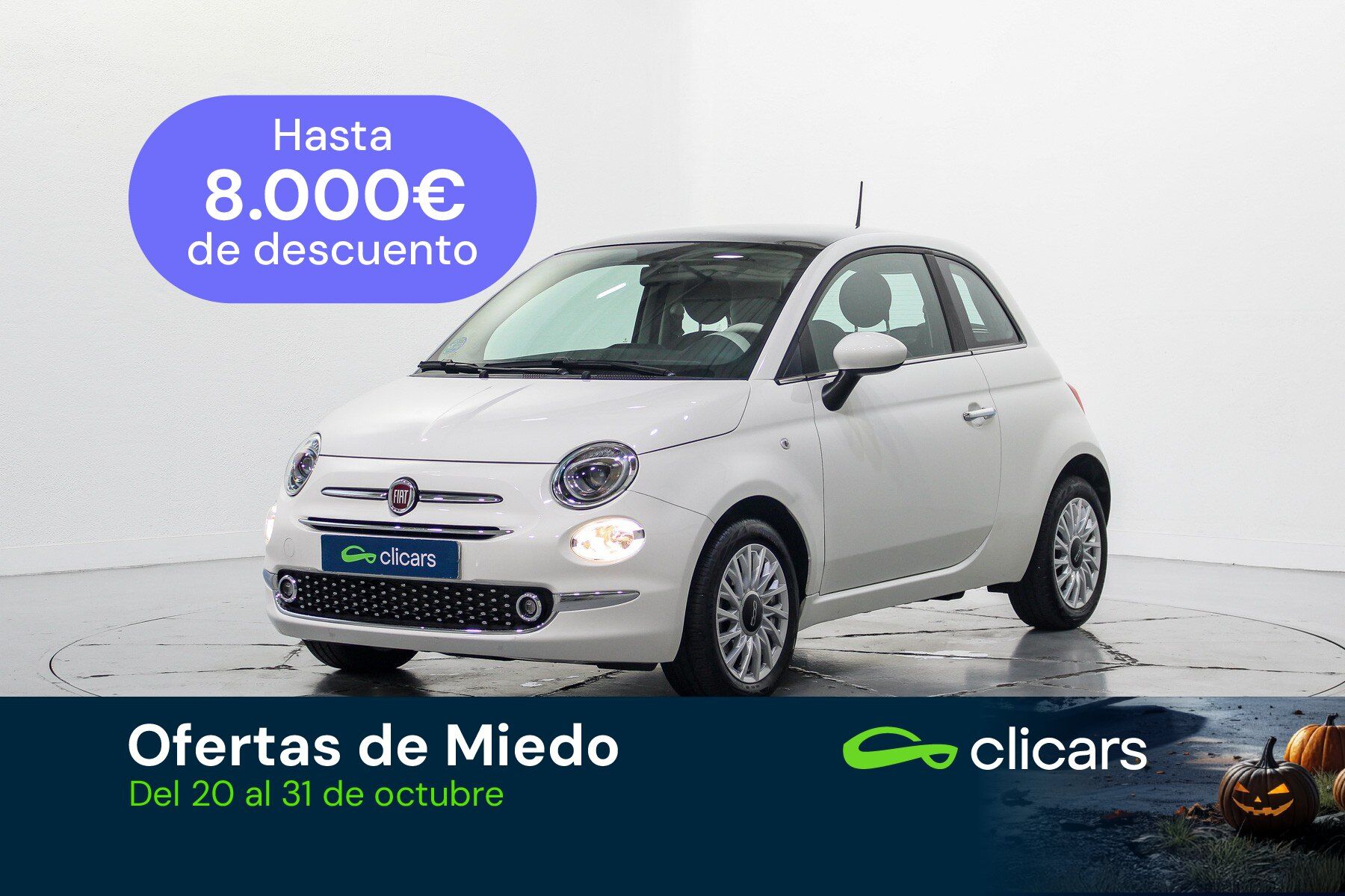 FIAT 500 (500 1.0 Hybrid Monotrim 52kW) en Madrid