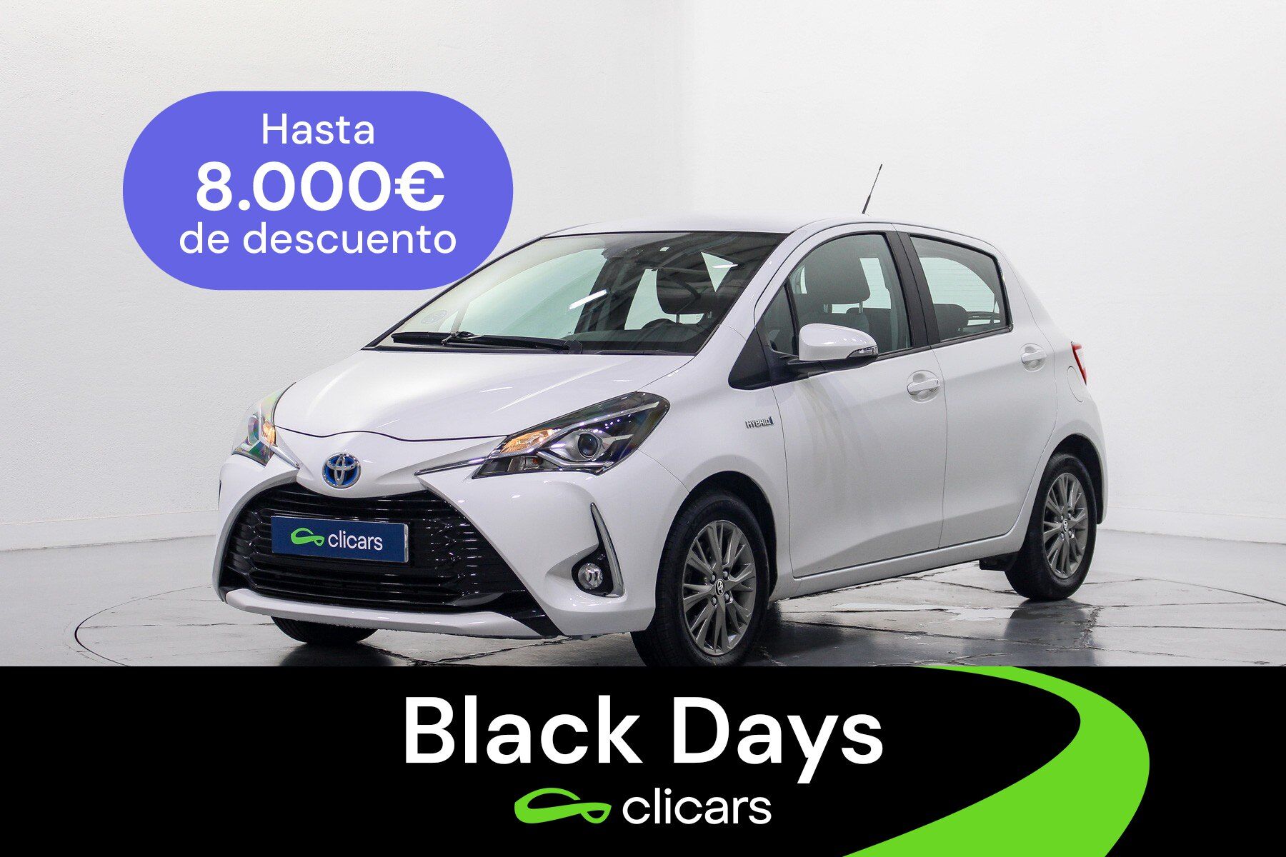 TOYOTA Yaris (Yaris 100H 1.5 Active) en Madrid