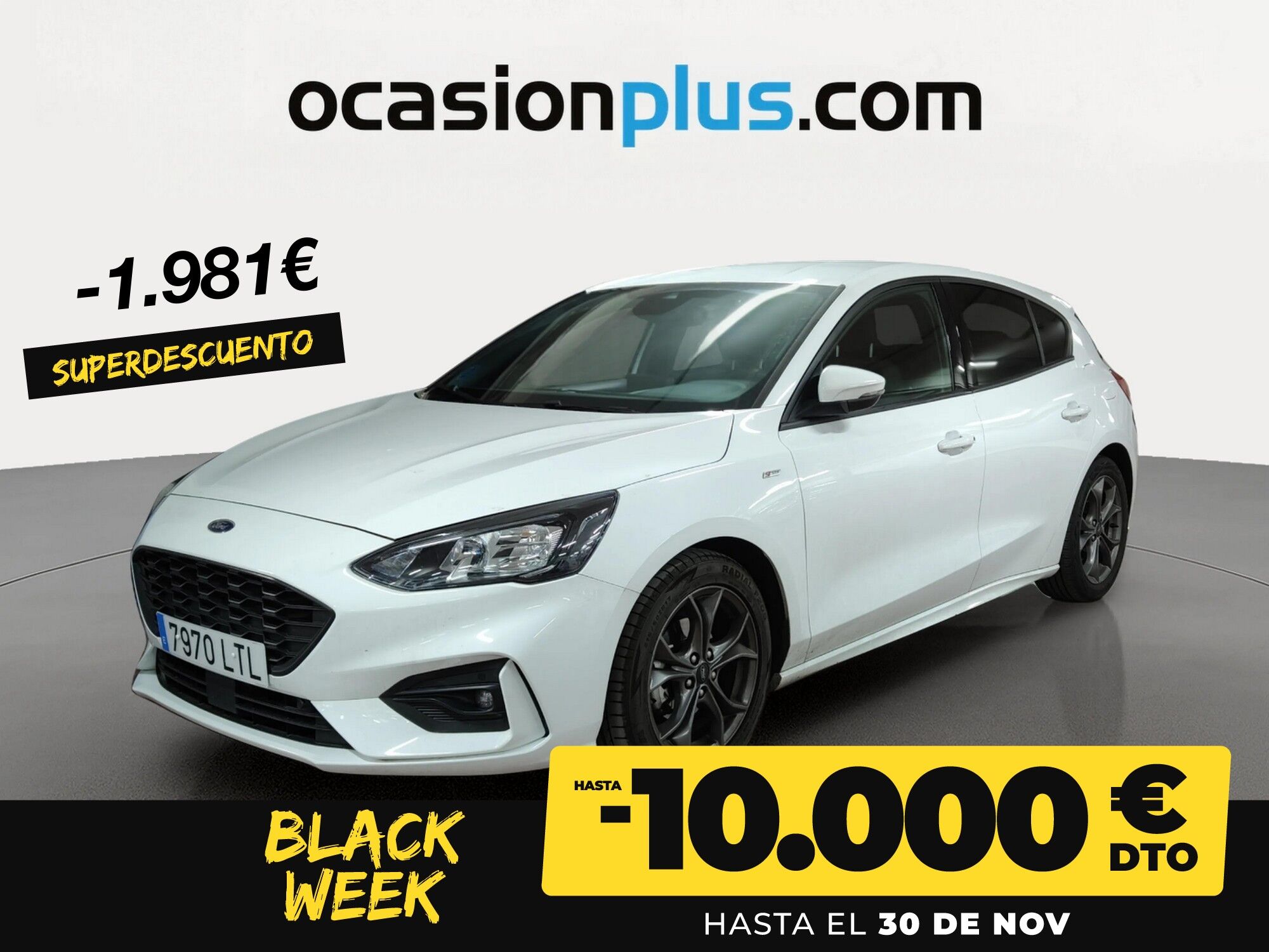 FORD Focus (1.0 Ecoboost MHEV ST-Line 92 kW (125 CV)) en Madrid