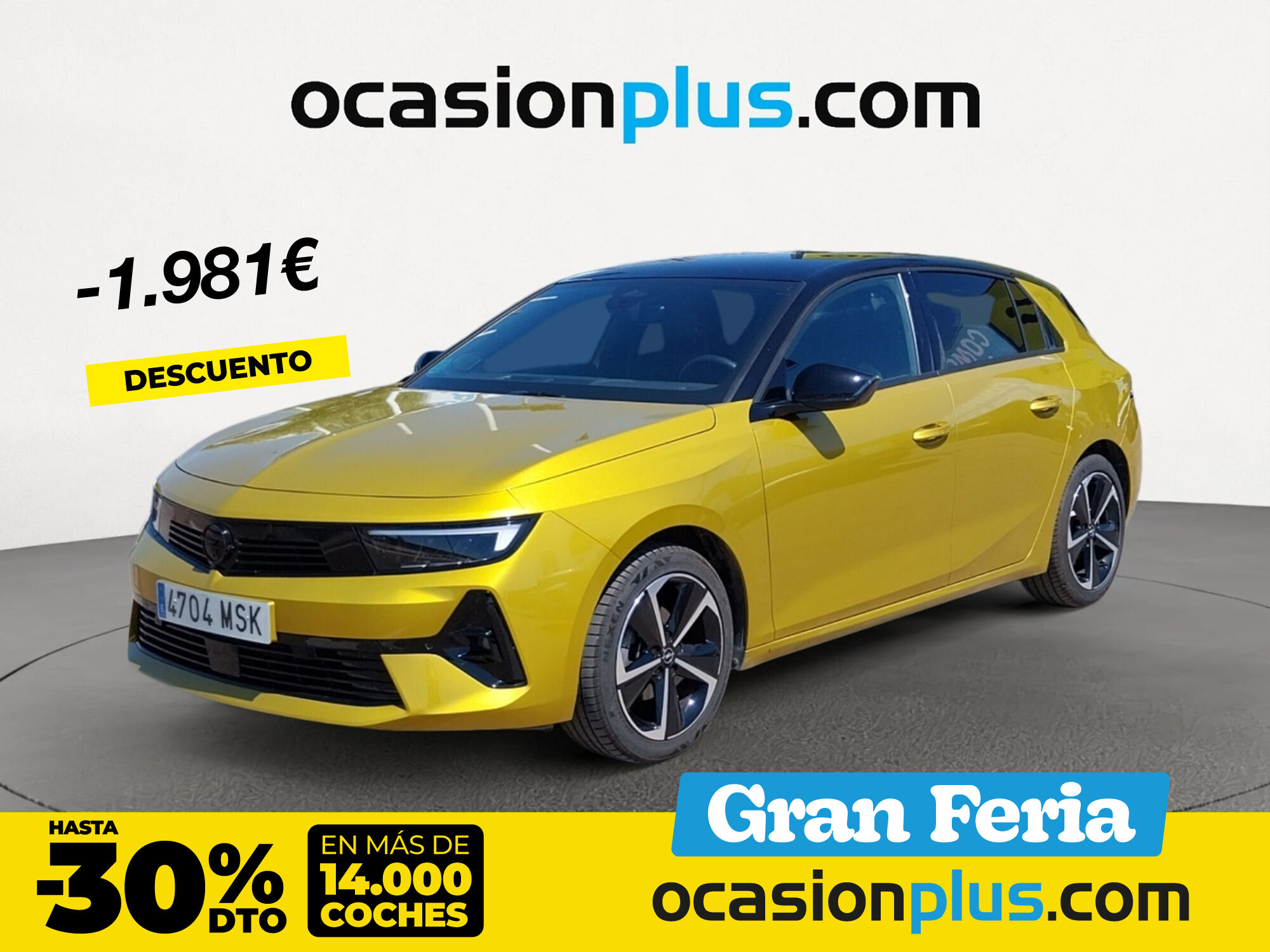 OPEL Astra (1.2 Turbo XHT GS 96 kW (130 CV)) en Madrid