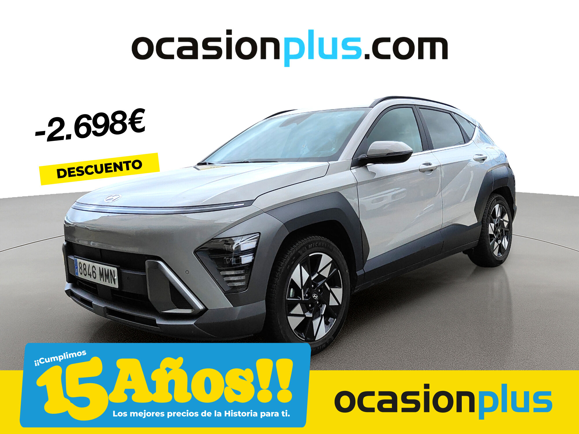 HYUNDAI Kona (1.6 GDI HEV Tecno DCT 104 kW (141 CV)) en Madrid