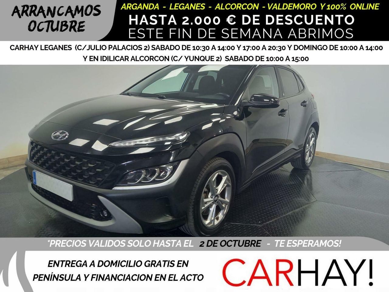 HYUNDAI Kona (1.0T-GDI EDITON 30 120CV) en Madrid