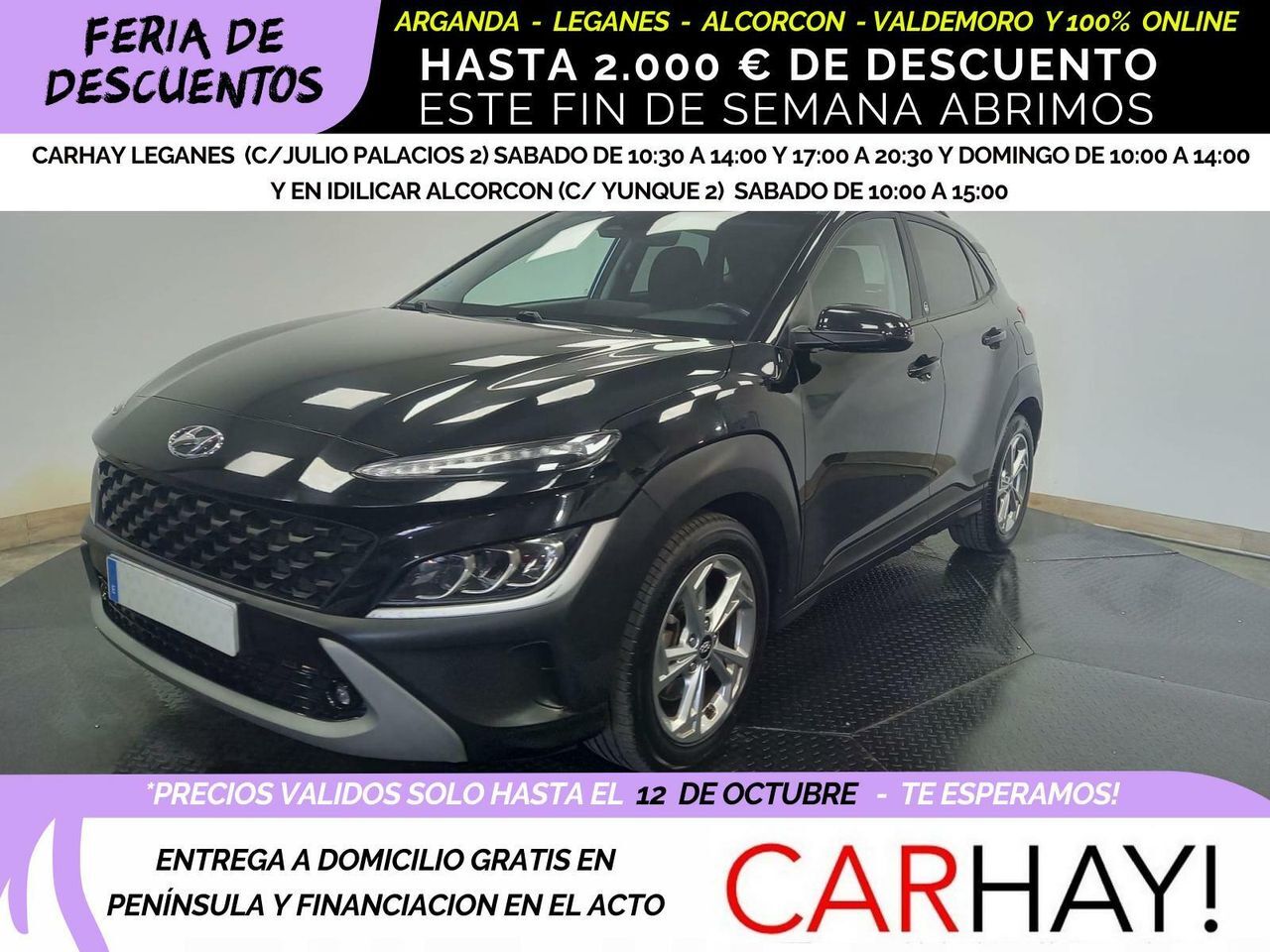 HYUNDAI Kona (1.0T-GDI EDITON 30 120CV) en Madrid