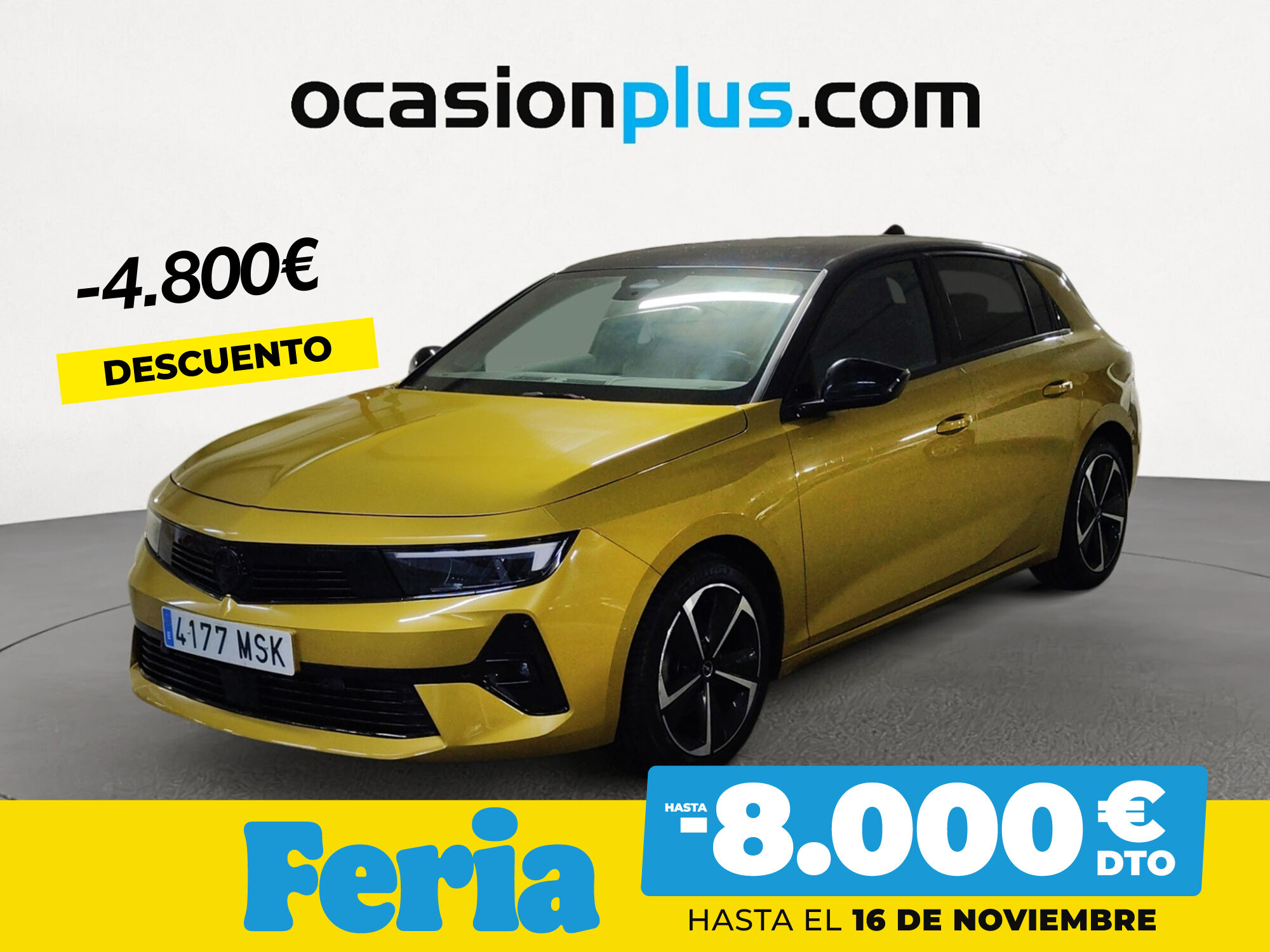 OPEL Astra (1.2 Turbo XHT GS 96 kW (130 CV)) en Madrid