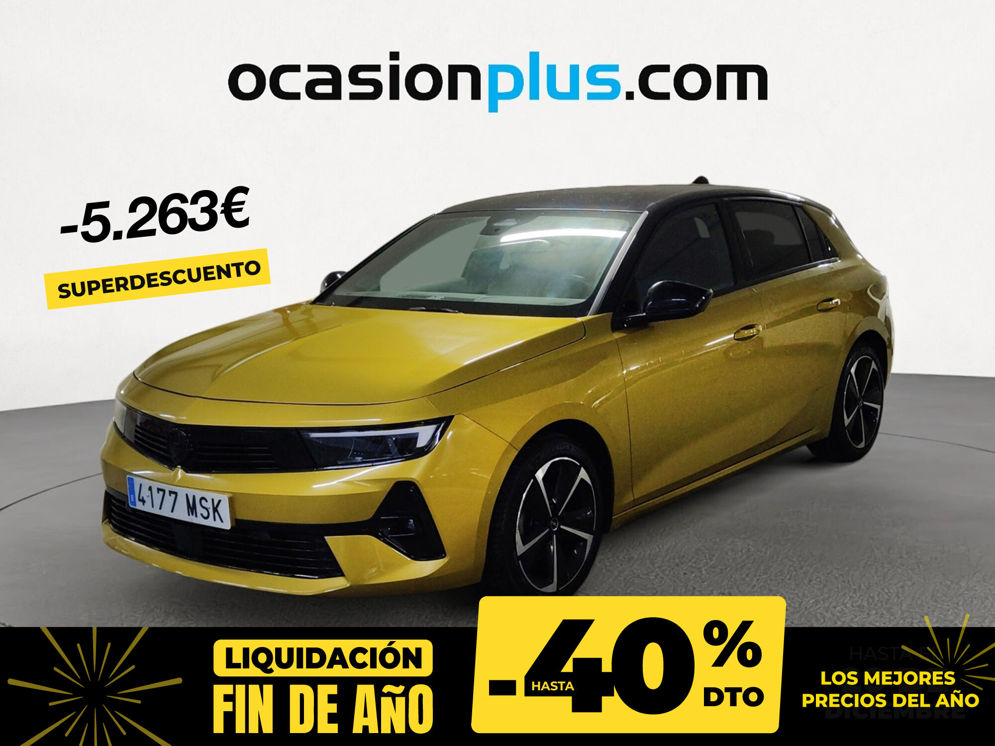 OPEL Astra (1.2 Turbo XHT GS 96 kW (130 CV)) en Madrid