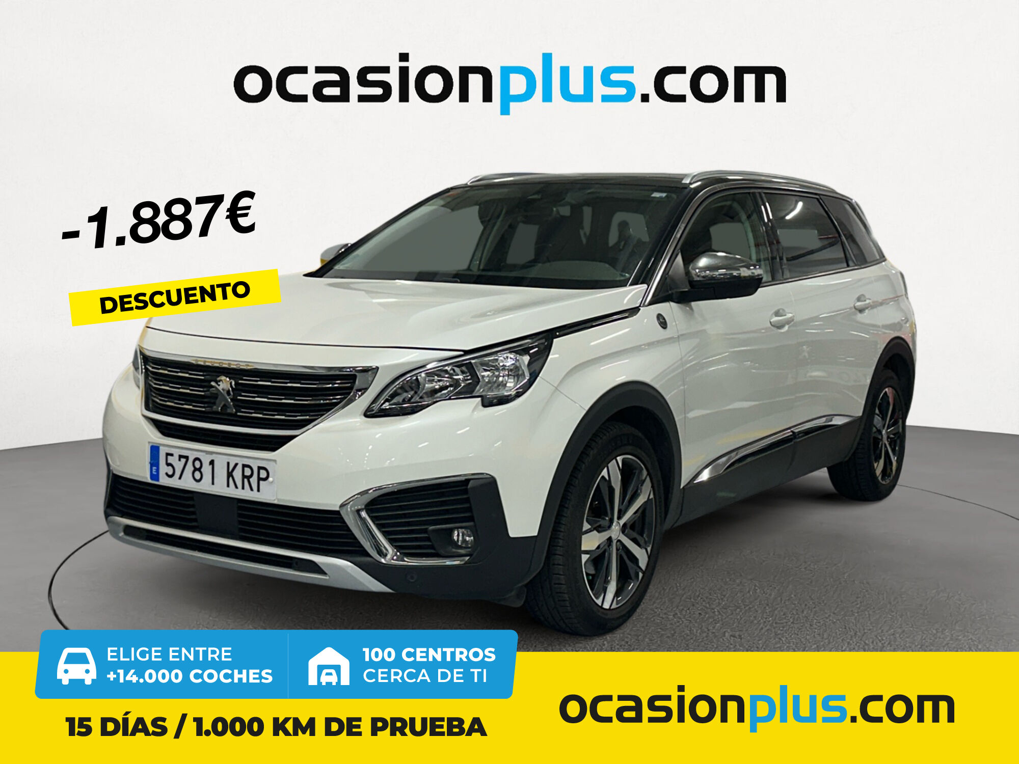 PEUGEOT 5008 (1.5L BlueHDi S&S Crossway 96 kW (130 CV)) en Madrid
