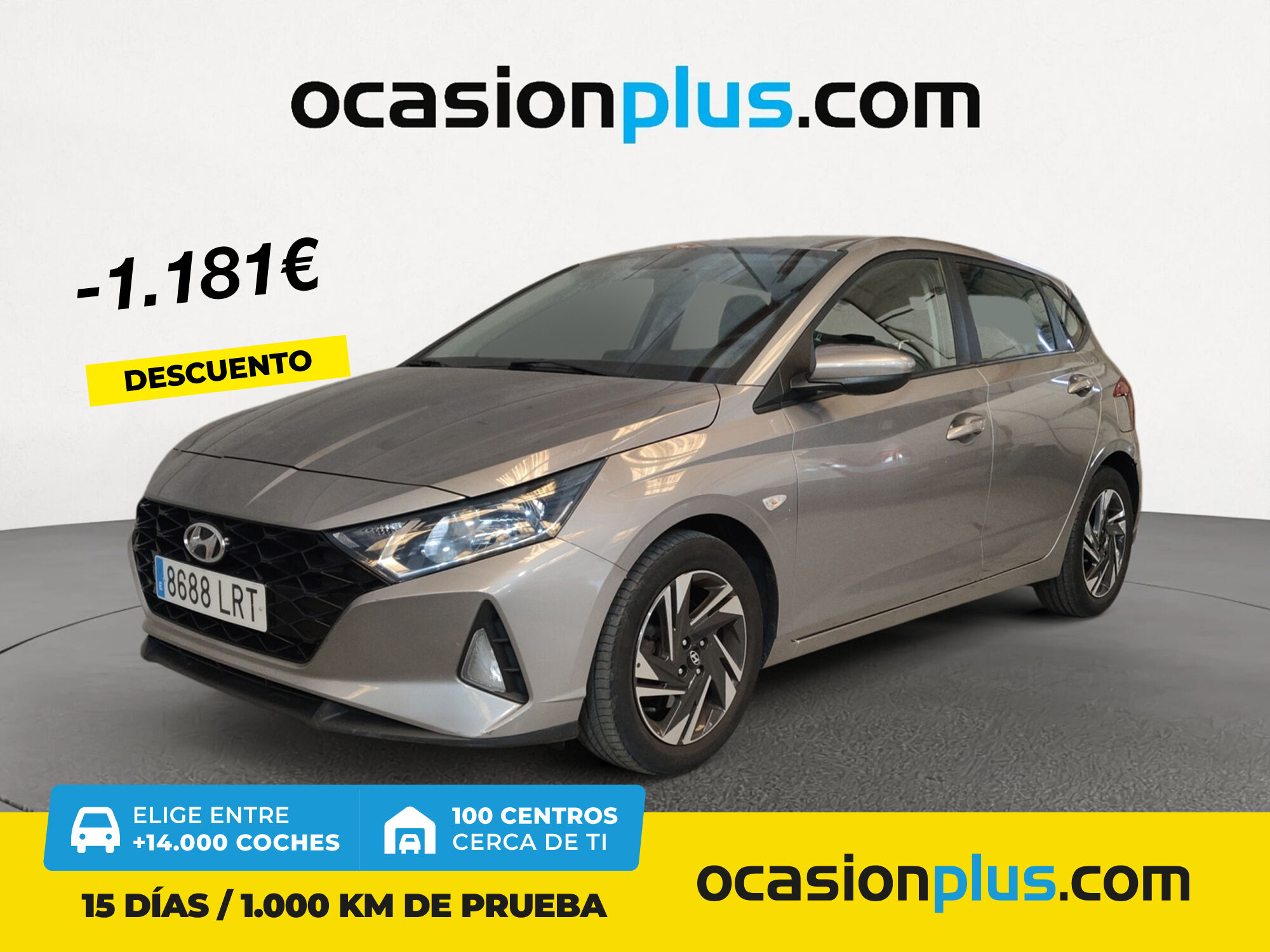 HYUNDAI i20 (1.0 TGDI Klass 74 kW (100 CV)) en Madrid