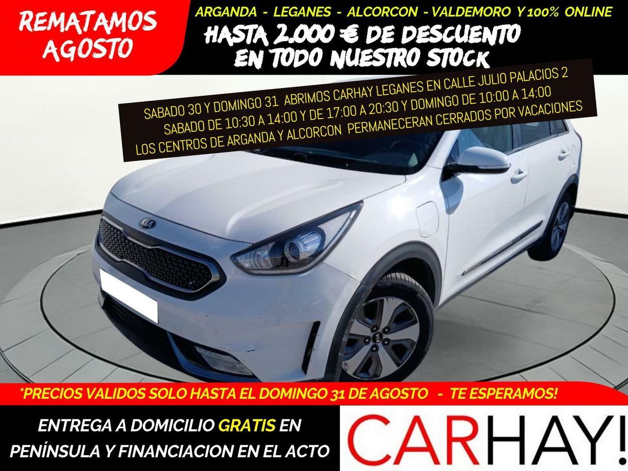 KIA Niro (CROSSOVER 1.6 GDI 104KW CONCEPT) en Madrid