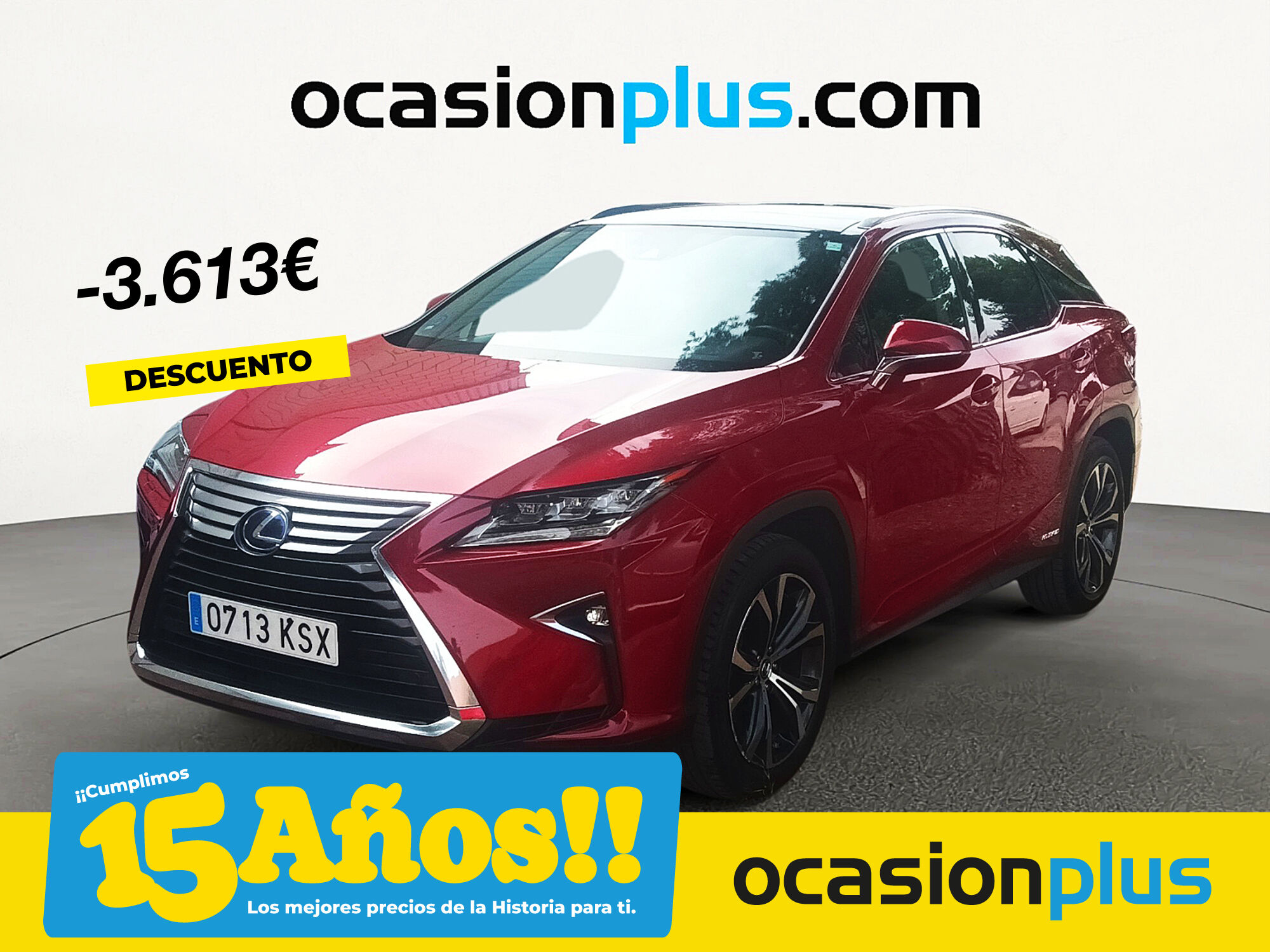 LEXUS RX (450h Executive 230 kW (313 CV)) en Madrid