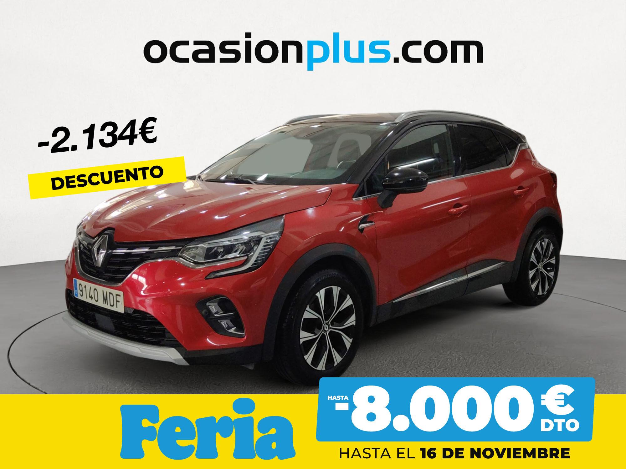 RENAULT Captur (Techno TCe 66 kW (90 CV)) en Madrid