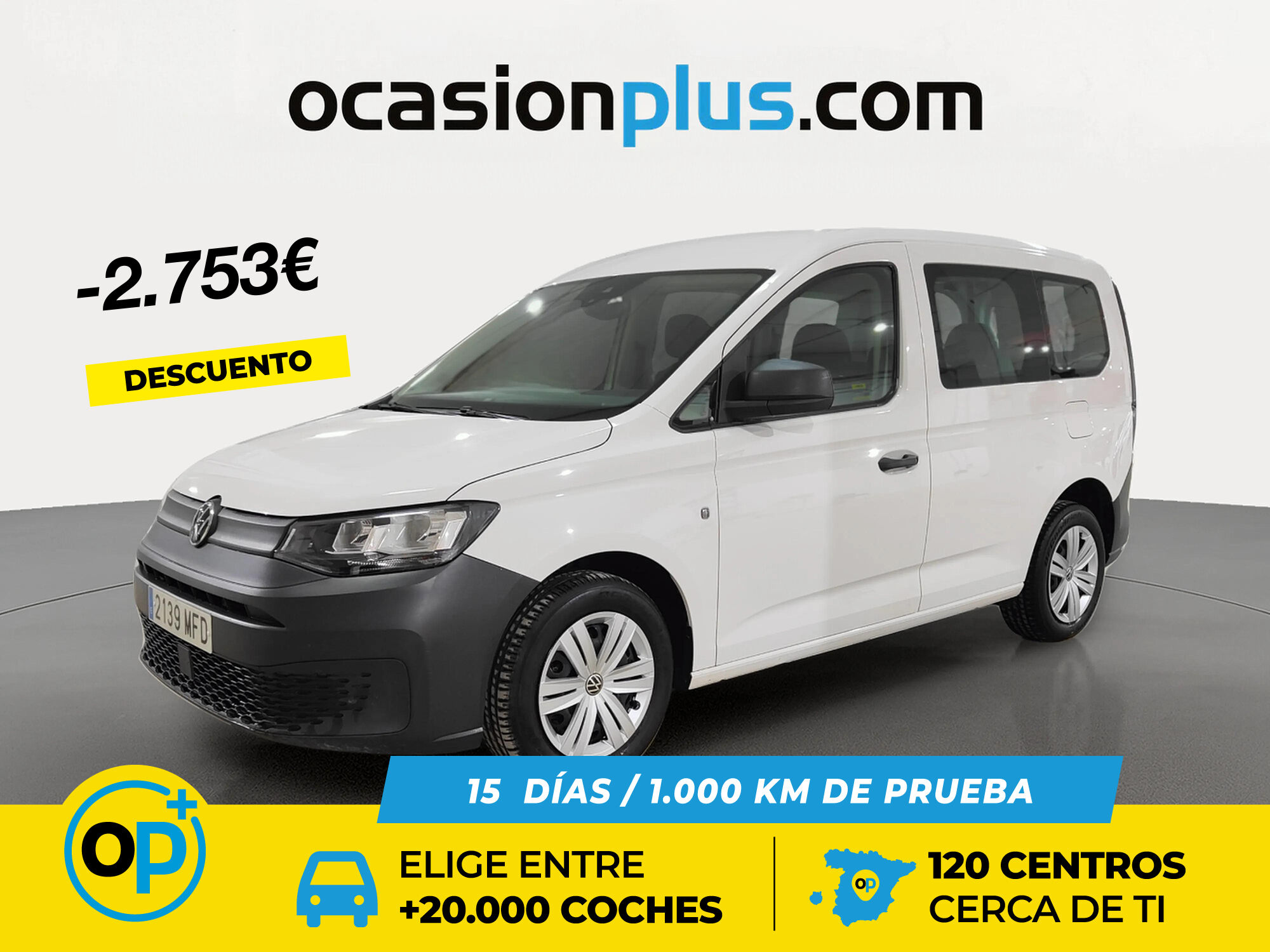 VOLKSWAGEN Caddy (2.0 TDI 75 kW (102 CV)) en Madrid