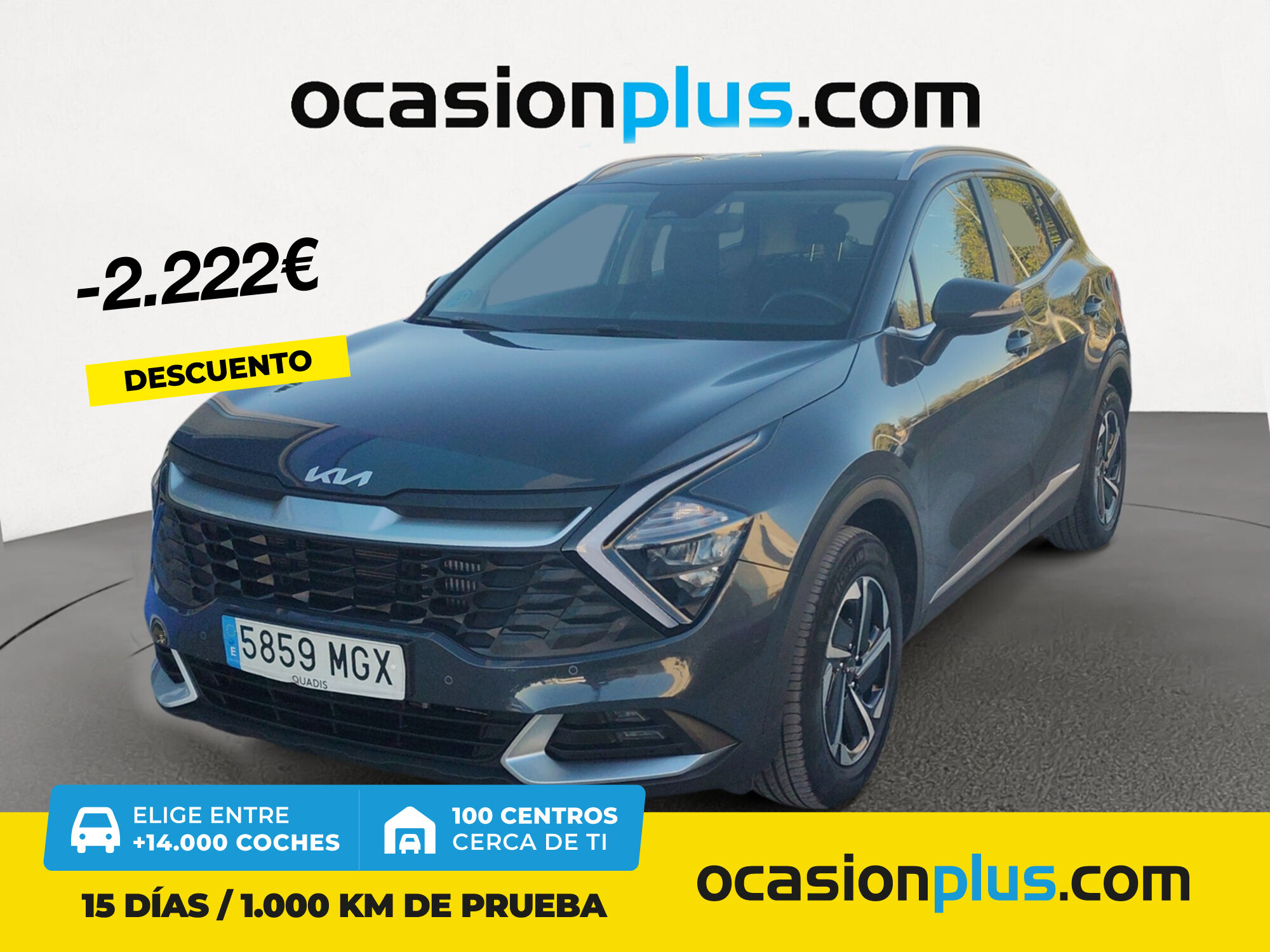 KIA Sportage (1.6 T-GDi Drive 4x2 112 kW (150 CV)) en Madrid