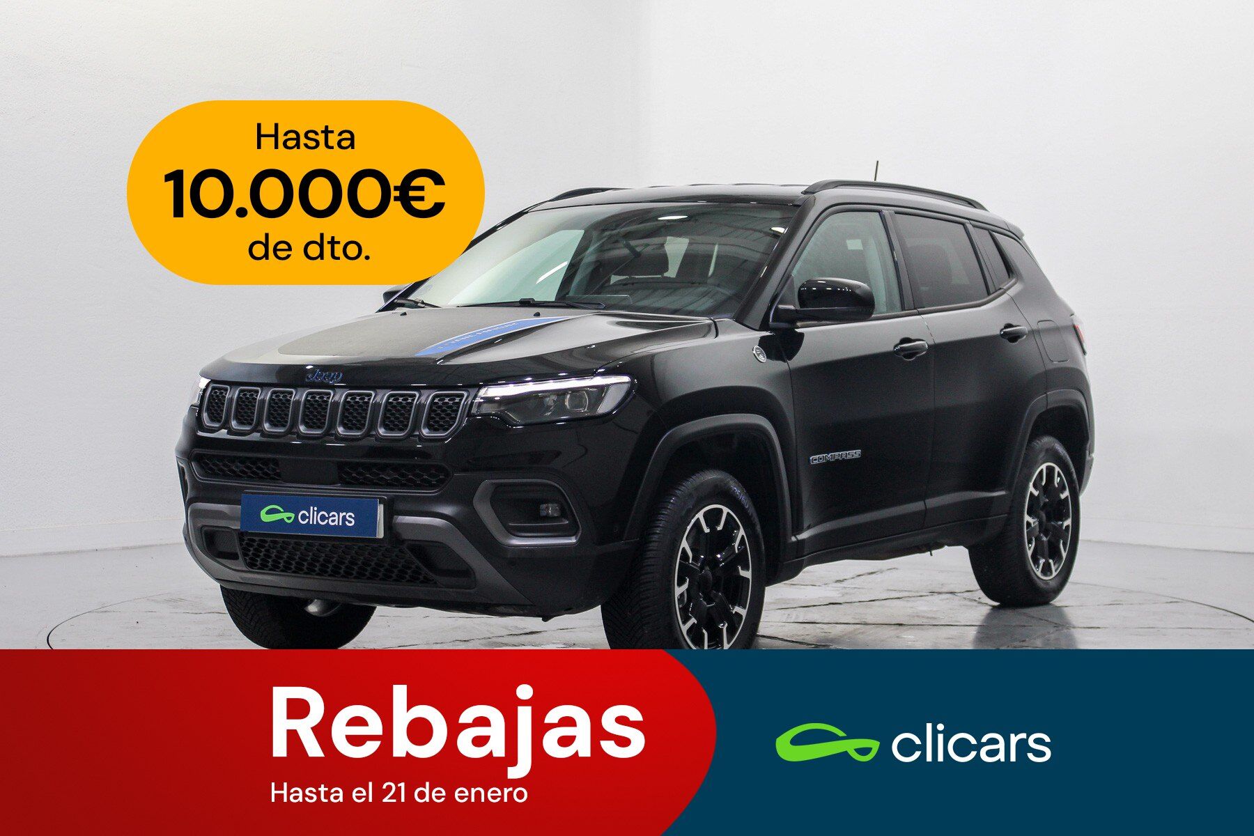 JEEP Compass (Compass 1.3 PHEV Trailhawk EAWD Aut. 240) en Madrid