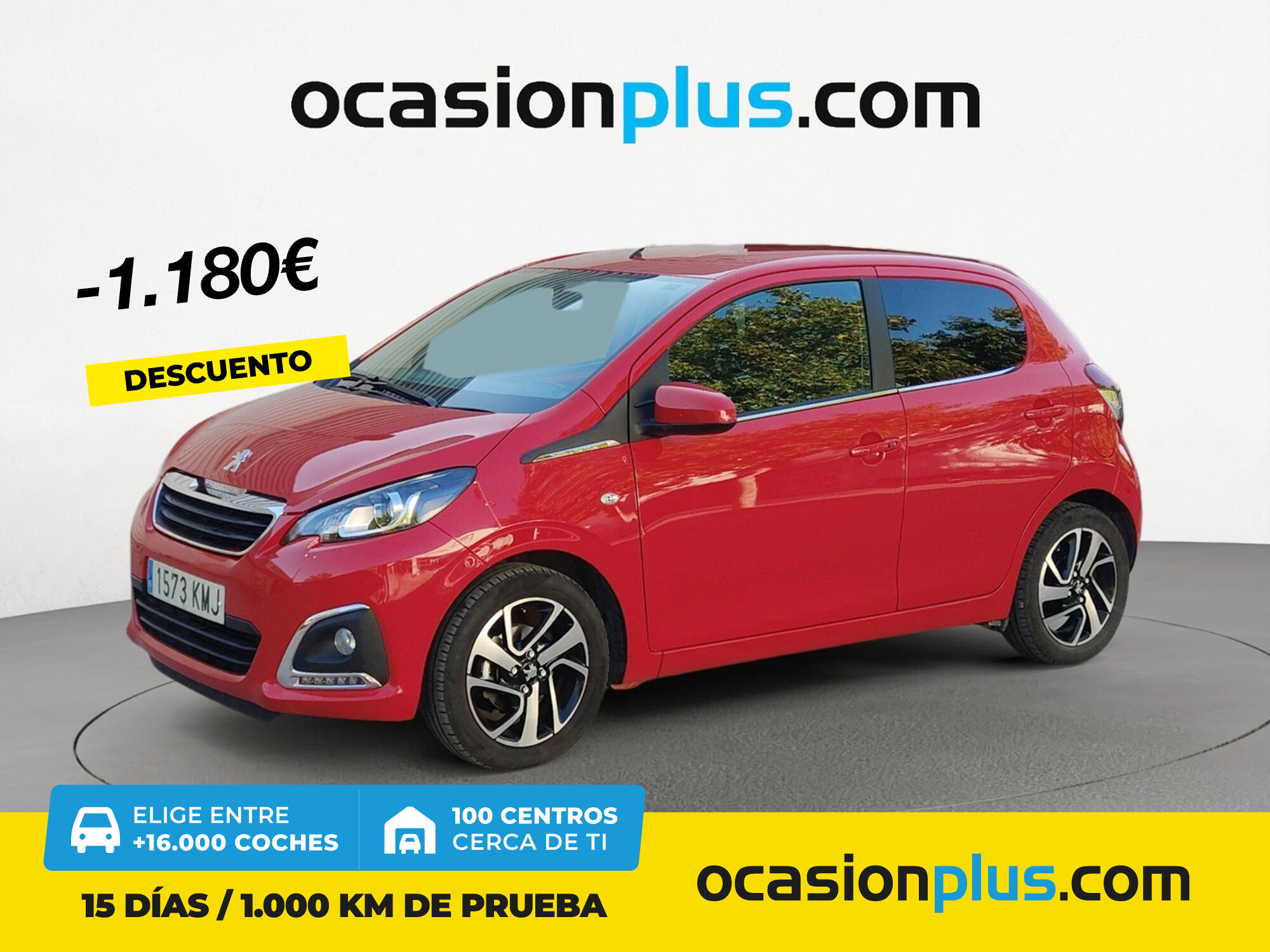 PEUGEOT 108 (1.0 VTi Allure ETG5 53 kW (72 CV)) en Madrid