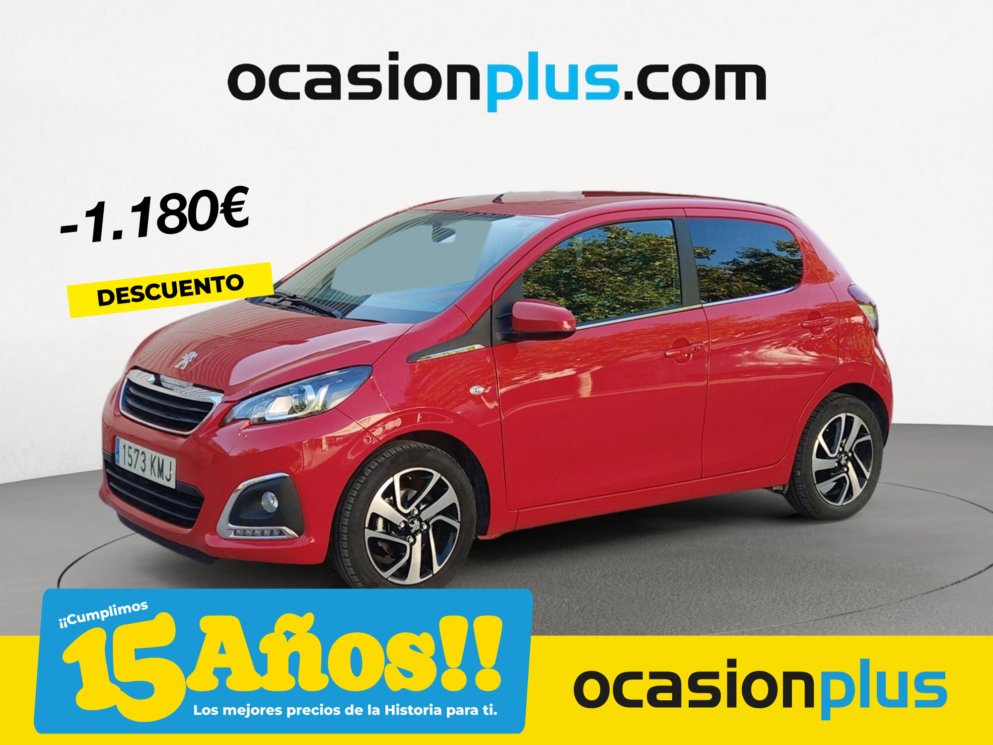 PEUGEOT 108 (1.0 VTi Allure ETG5 53 kW (72 CV)) en Madrid