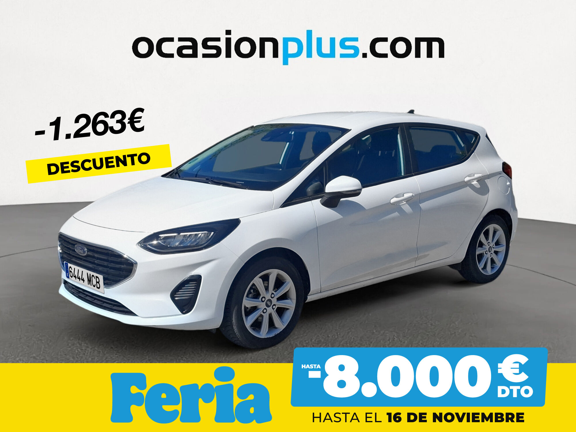 FORD Fiesta (1.0 EcoBoost Trend 74 kW (100 CV)) en Madrid