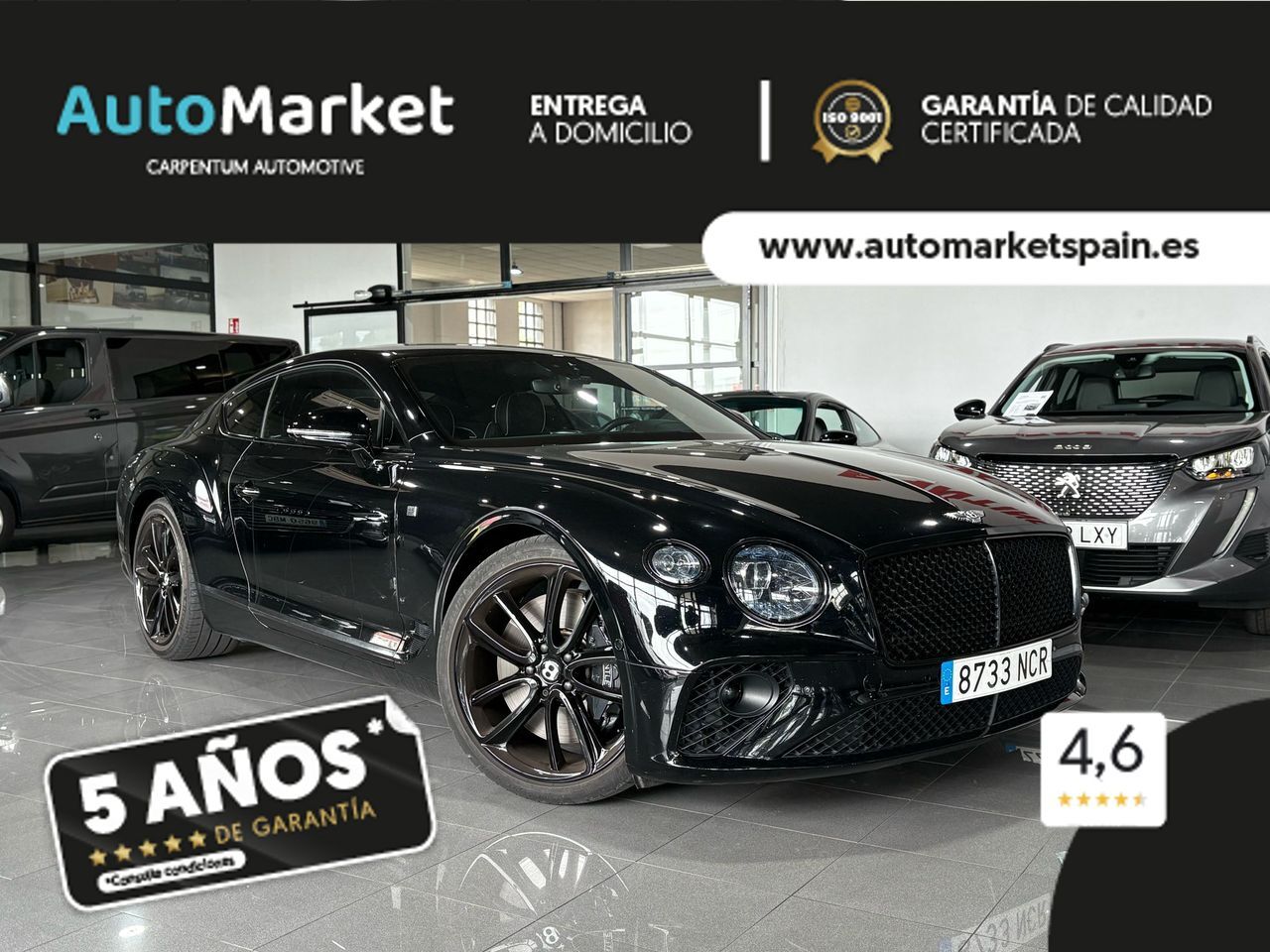BENTLEY Continental (Beluga· Mulliner · First Edition · Blackline*?* · 635 