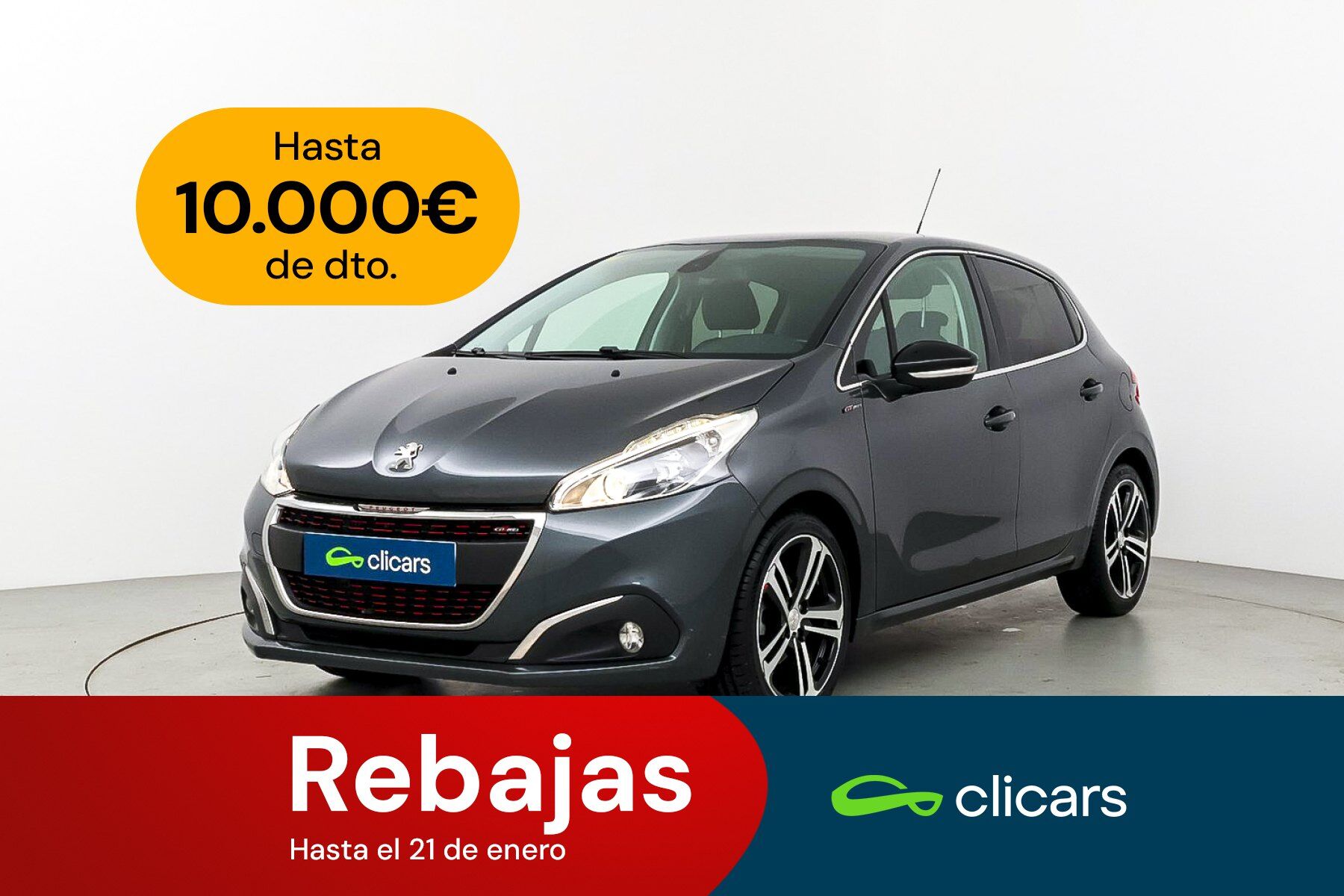 PEUGEOT 208 (208 1.2 PureTech S&S GT Line EAT6 110) en Madrid