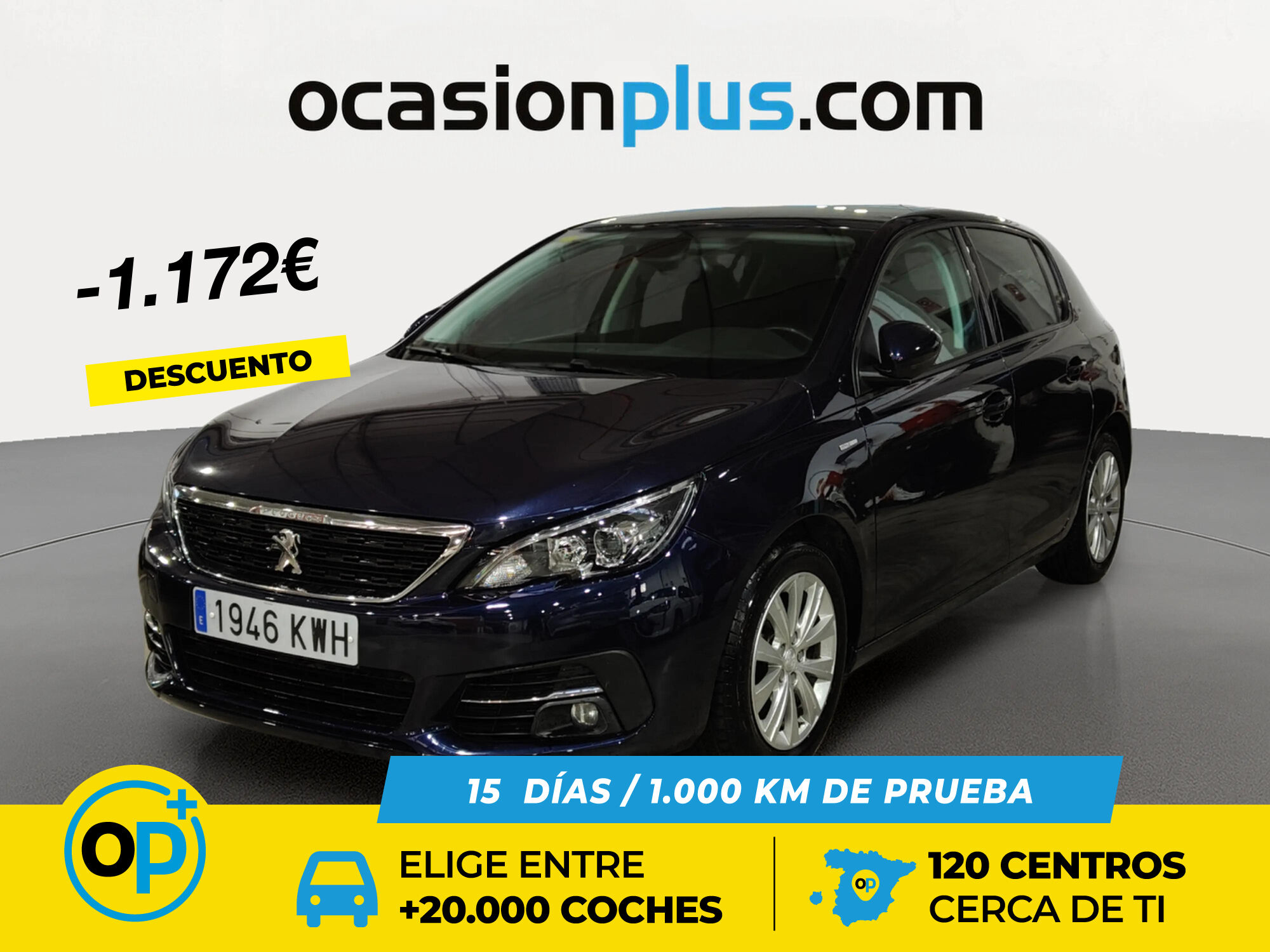 PEUGEOT 308 (PureTech 130 S&S Style Auto 96 kW (130 CV)) en Madrid