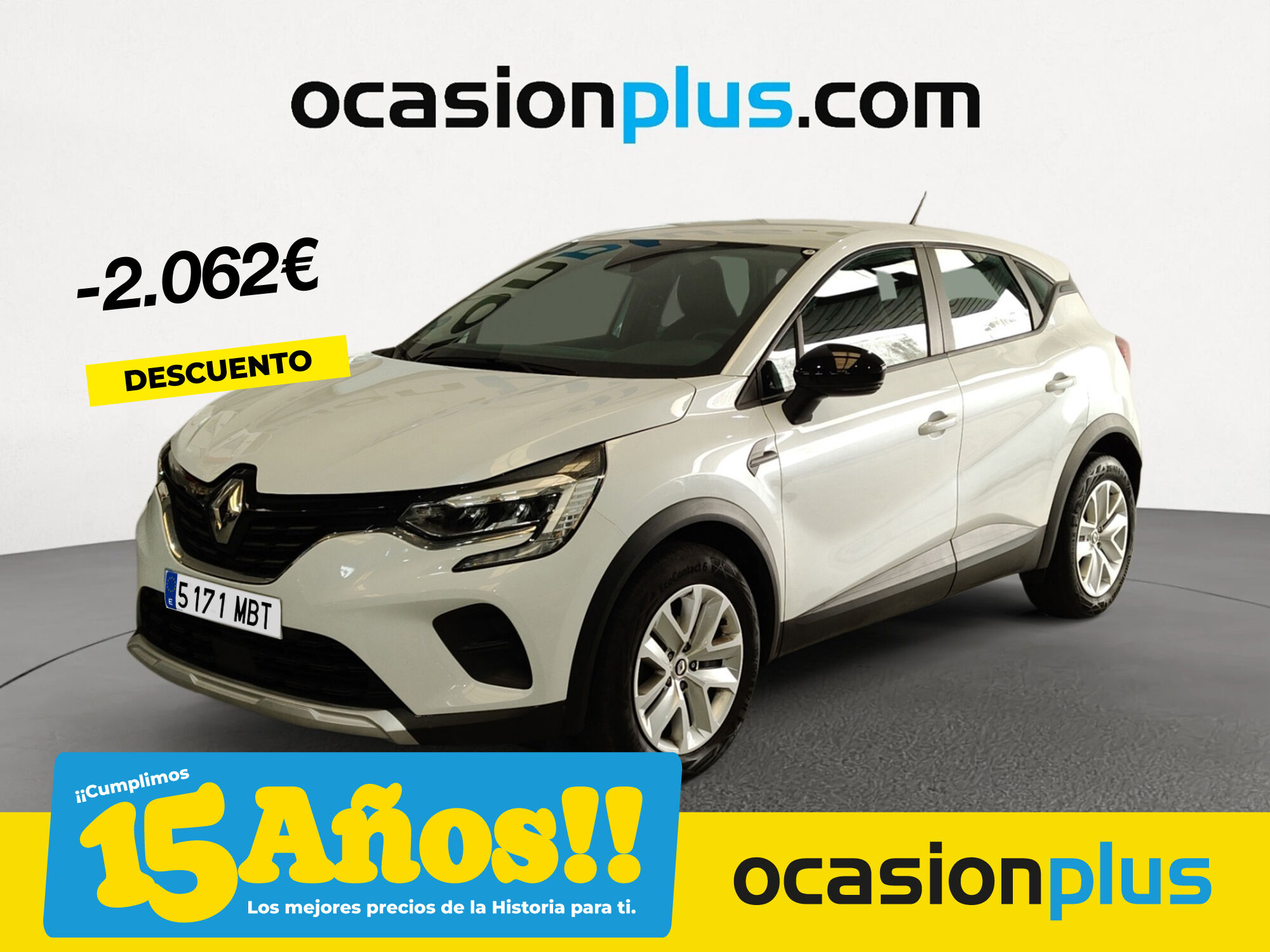 RENAULT Captur (Intens TCe GLP 74 kW (100 CV)) en Madrid
