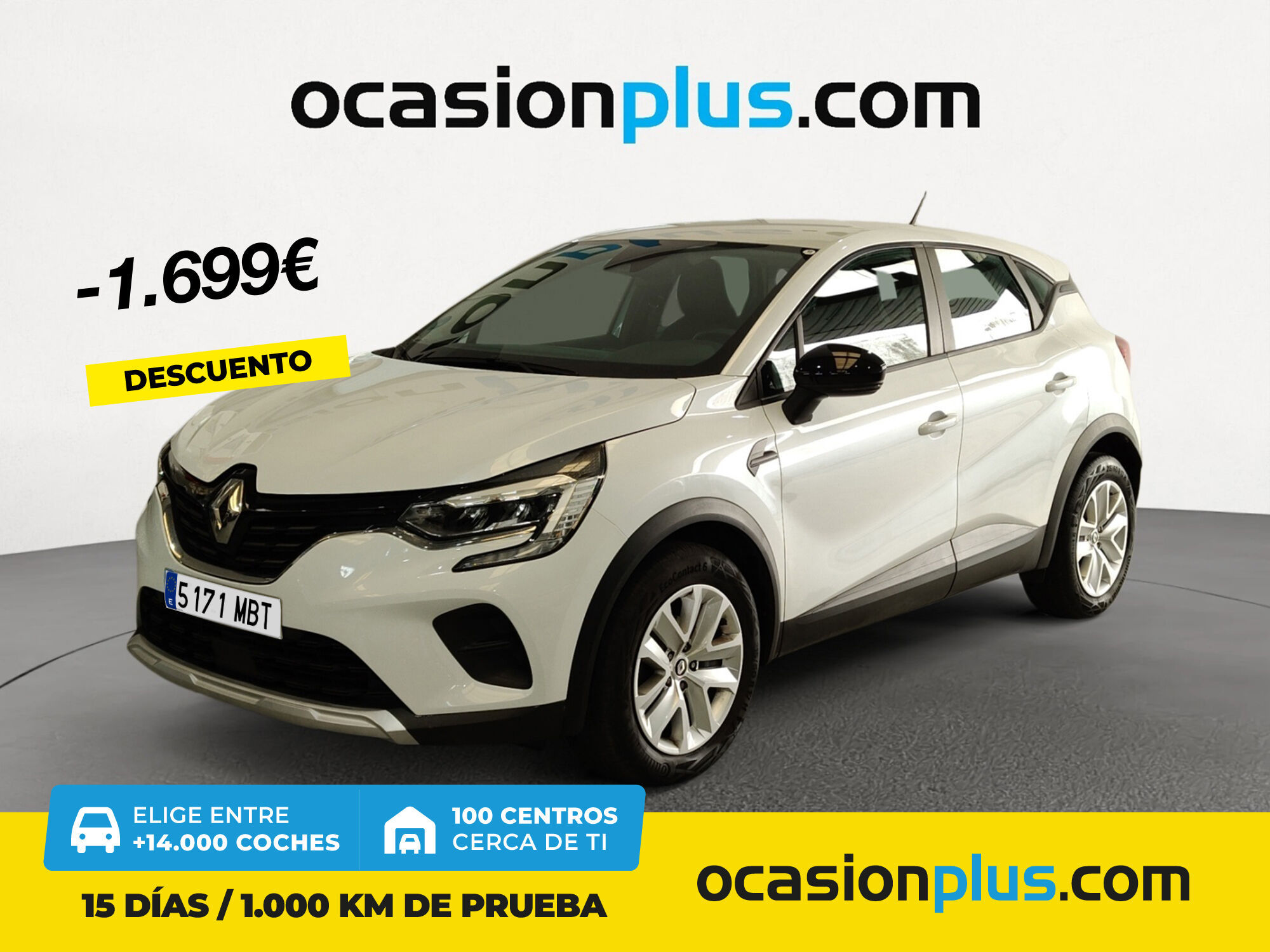 RENAULT Captur (Intens TCe GLP 74 kW (100 CV)) en Madrid