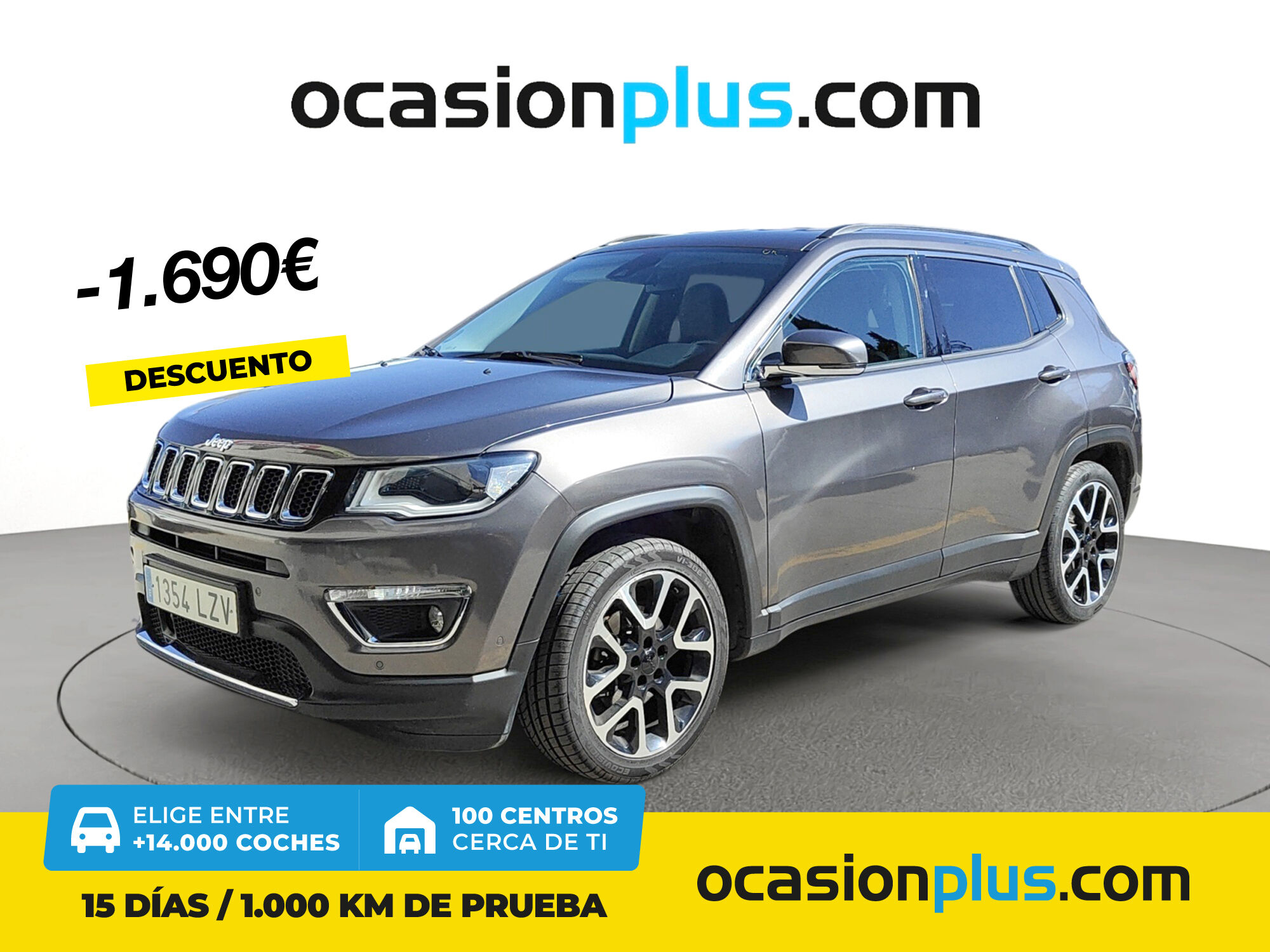 JEEP Compass (1.3 Gse Limited 4x2 DDCT 110 kW (150 CV)) en Madrid