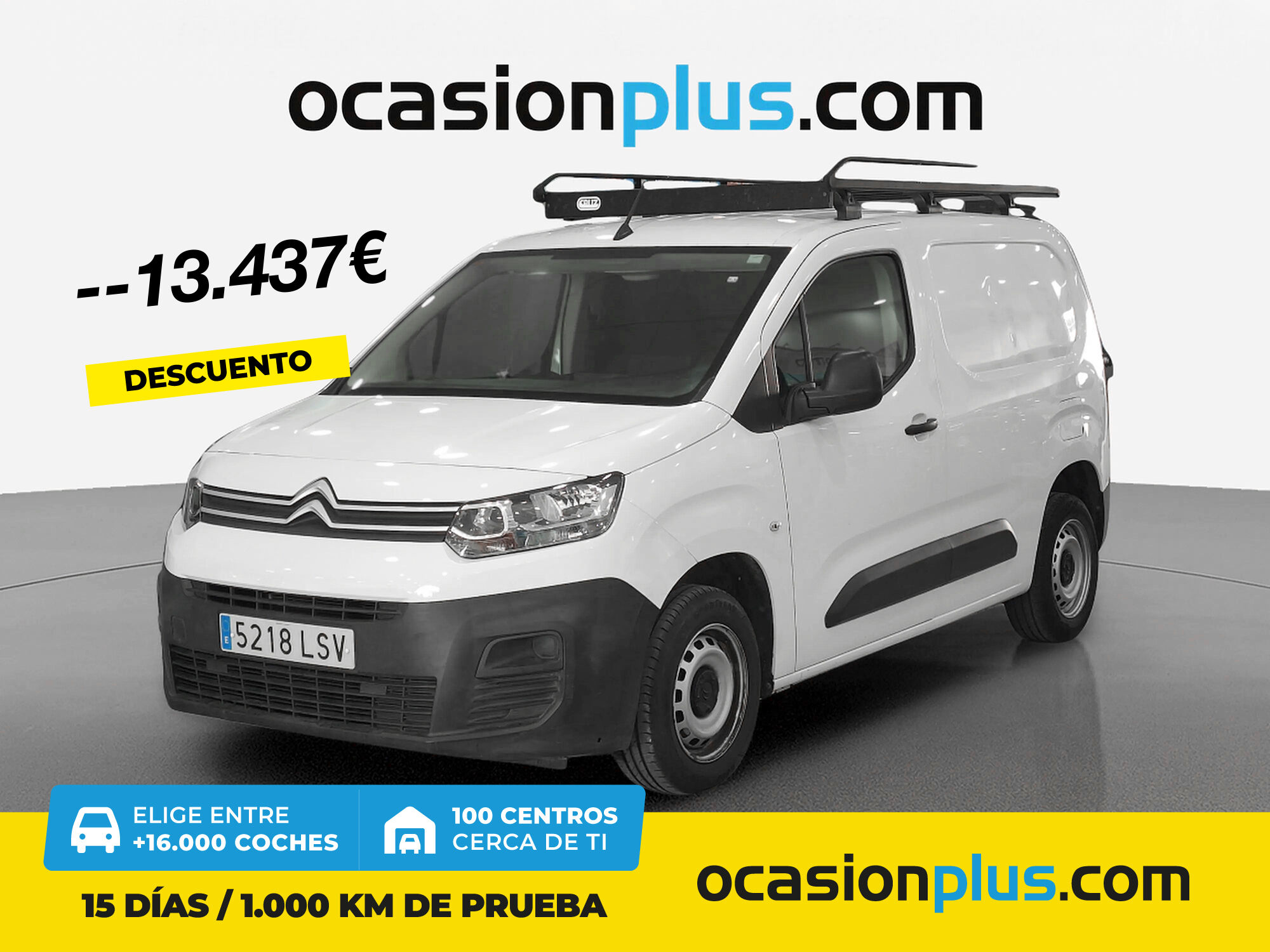 CITROEN Berlingo (Furgon BlueHDi 100 Talla M Control 75 kW (102 CV)) en Mad