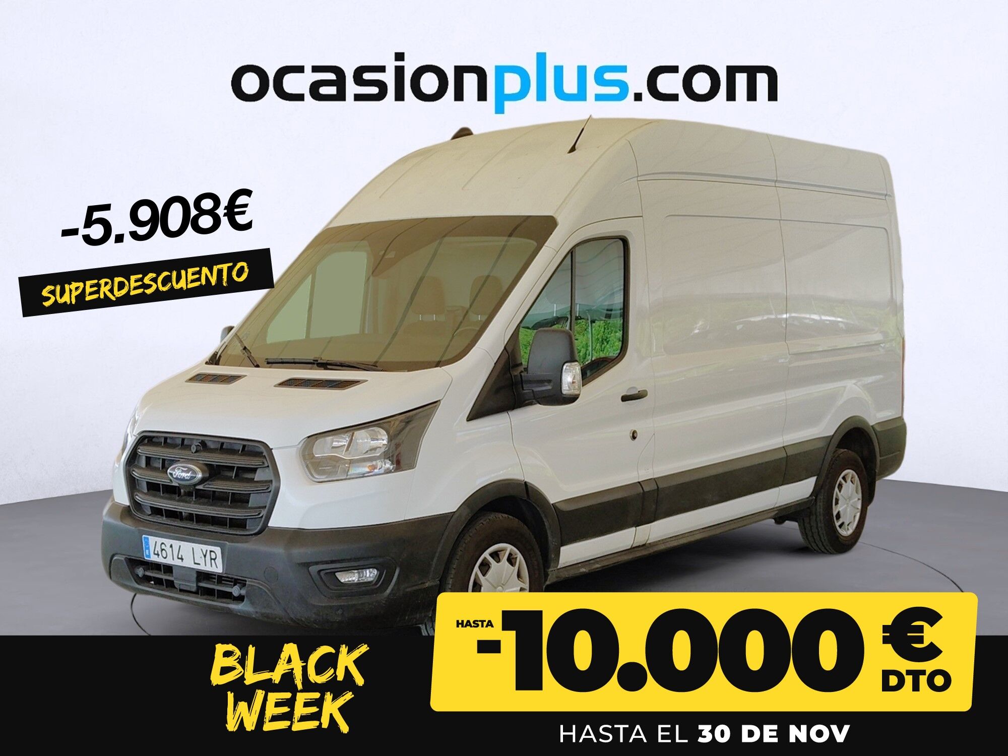 FORD Transit (Furgon 350 MHEV L3H2 Trend FWD 96 kW (130 CV)) en Madrid