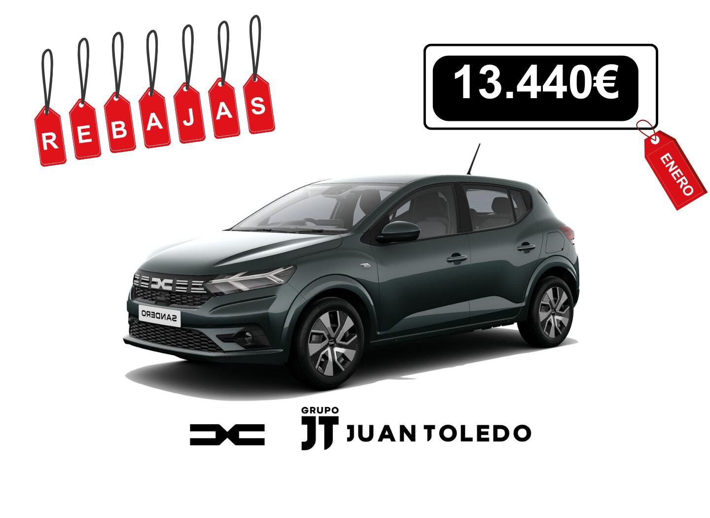 DACIA Sandero (TCe 90cv Expression) en Palmas, Las