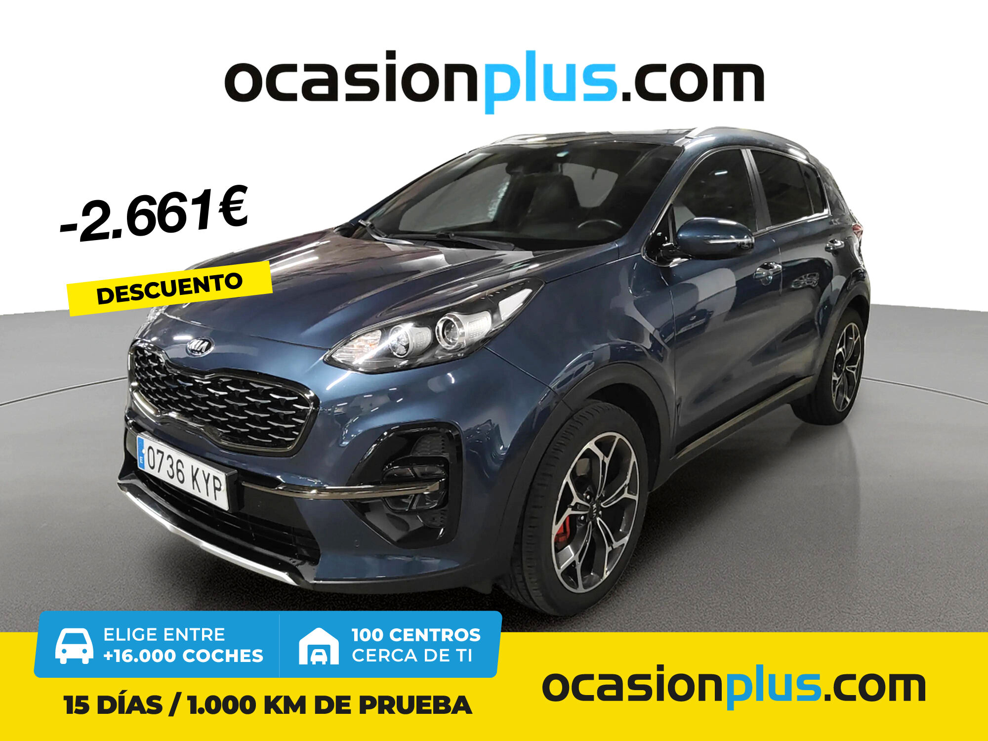 KIA Sportage (1.6 T-GDi GT Line Essential 4x2 130 kW (177 CV)) en Madrid