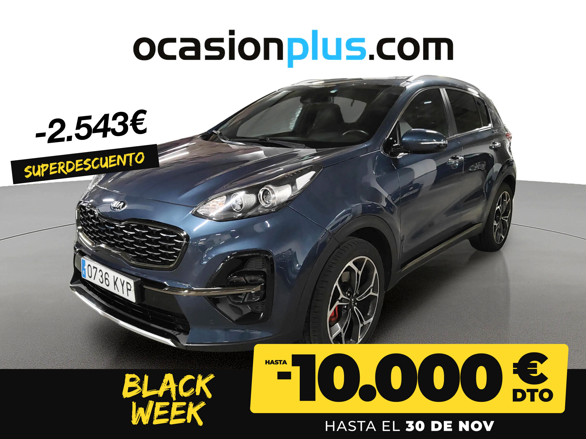 KIA Sportage (1.6 T-GDi GT Line Essential 4x2 130 kW (177 CV)) en Madrid