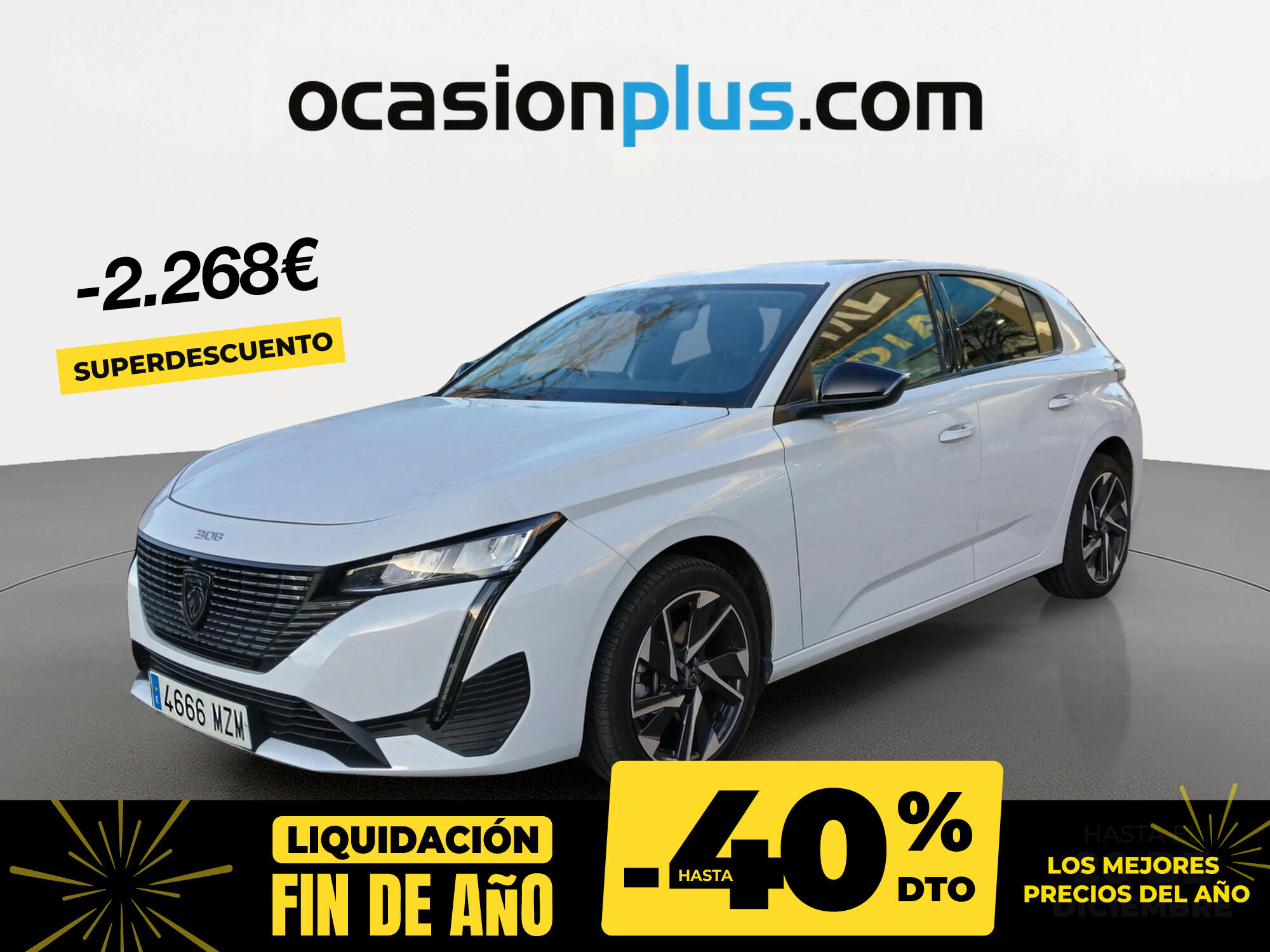 PEUGEOT 308 (Allure Hybrid eDCS6 107 kW (145 CV)) en Madrid