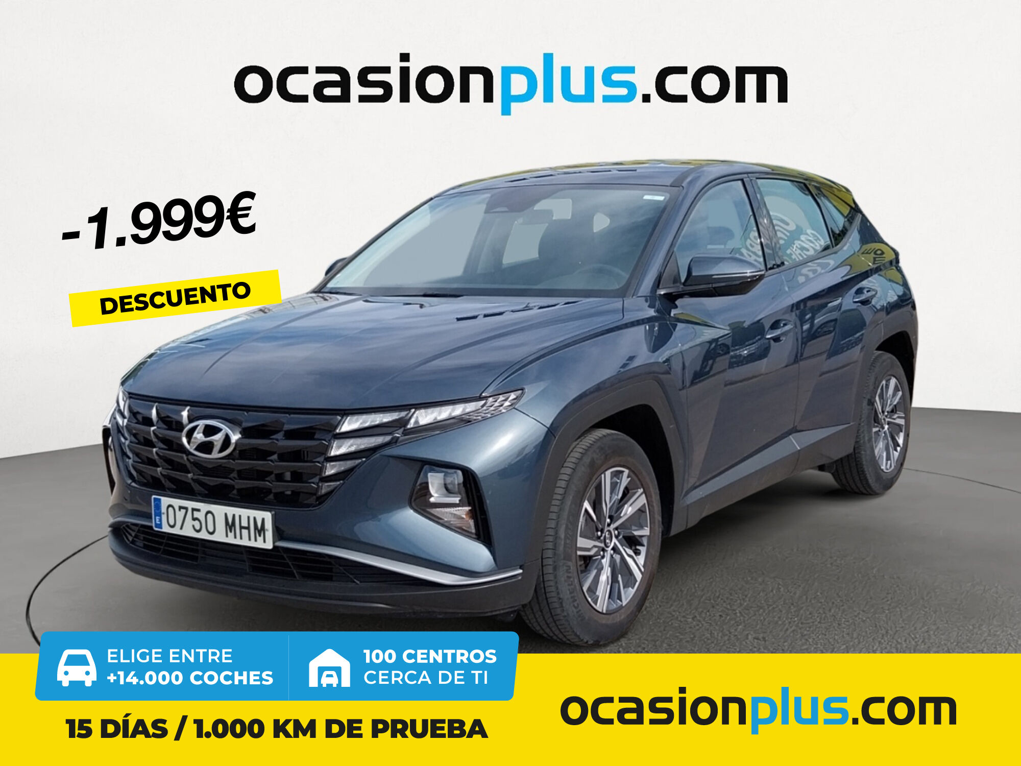 HYUNDAI Tucson (1.6 TGDI Klass 4x2 110 kW (150 CV)) en Madrid