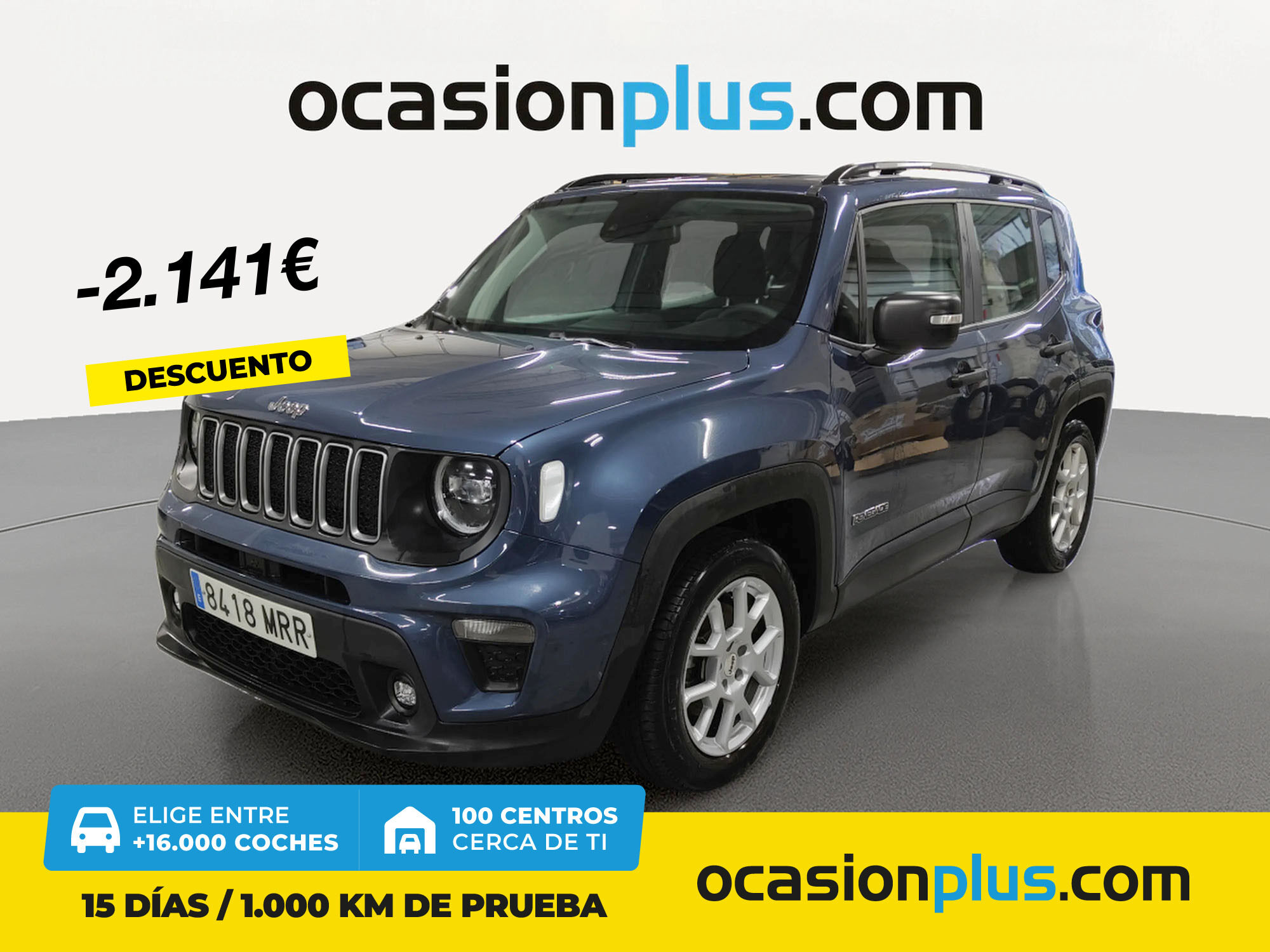 JEEP Renegade (eHybrid 1.5 Altitude DCT 96 kW (130 CV)) en Madrid