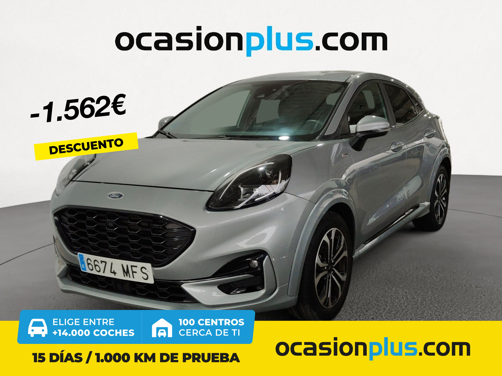 FORD Puma (1.0 EcoBoost MHEV ST-Line 92 kW (125 CV)) en Madrid